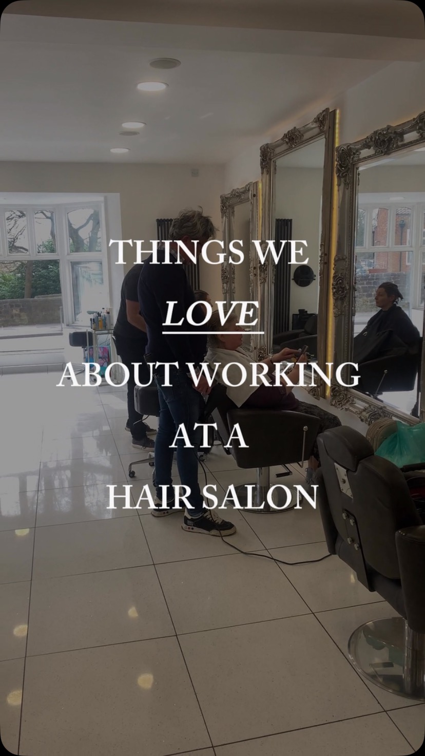 Things we LOVE about working at a hair salon?
✨ Catching up with clients and their wonderful life!
✨ Learning new tricks & trends (we’re basically hair wizards)
✨ Free time… oh wait, we don’t have any
But honestly, we wouldn’t trade the laughs, the transformations, and the salon family for anything!
#salon #hairleeds #hairtransformation #hairdresser