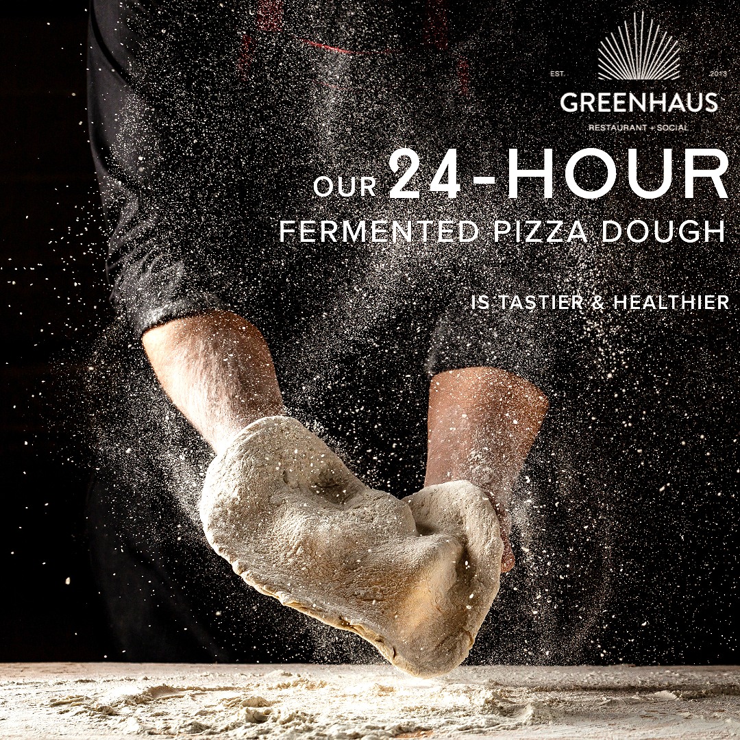 Greenhaus pizza dough gets a full 24 hours to ferment—allowing natural yeast to break down gluten, develop rich flavour, and create that light, airy crust we’re known for. It’s pizza that’s easier to digest and impossible to forget. Greenhaus pizza is crafted with patience; served with love.
Enjoy in-store or free delivery in Sunningdale, Parklands & nearby areas for orders over R250. Also find us on MrD. Menu & info:
www.greenhaus.capetown
0874 700 276
#greenhauscpt #24hourfermented #sourdoughpizza