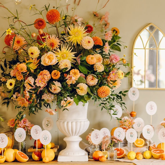 CITRUS FRESH to match the spring sunshine. ☀️
Looking to create something like this for your wedding? Let’s chat! 🙋♀️
I love working closely with florists to make your day look incredible. Trust me, they hold the key to the insanely-beautiful-wedding fairy dust. So let’s sprinkle that sh- sorry, stuff, EVERYWHERE!
And Oxfordshire is truly blessed with some incredible talent when it comes to flowering up your wedding…
Photographer: @chloeleephoto
Florist: @auroranyxfloraldesign
Stationery: @deabillandquince
Venue: @thegardentipi
Poet: @jackdaweditorial
Caterer: @lemon_zest_cuisine
Planning: @karintindallweddings
#citruswedding #brightcolours #brightwedding #elegantwedding #oxfordbride #cotswoldwedding #weddingplanneroxfordshire #weddingtableplan #seatingchart #escortstation #funweddingideas #orangewedding #yellowwedding #urnarrangement
🗝️ Karin Tindall is an Oxfordshire based wedding planner offering full planning and on the day coordination