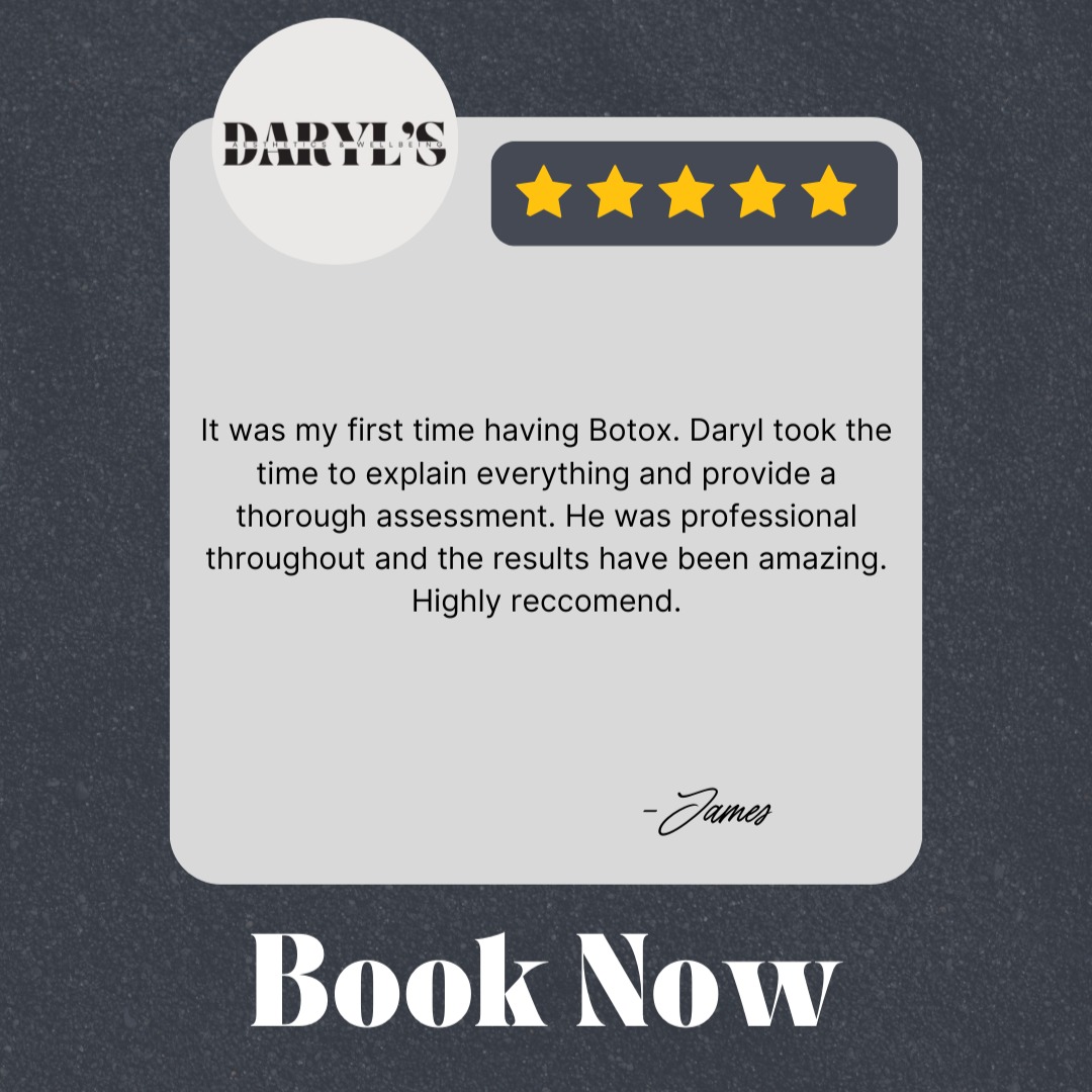 Love receiving these 5 star reviews from our clients. #darylsaesthetics always offers high quality, safe and personalised treatments to all of our clients.
Book now for a skin and facial consultation. Click book now on our Instagram page.
#skincare #skin #skincareroutine #facial #skincaretips #skincareproducts #esthetician #facials #nurse #battersea #clapham