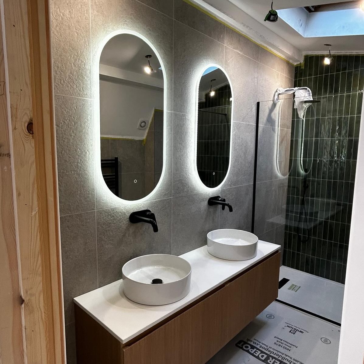 The south Kensington house project is near completion