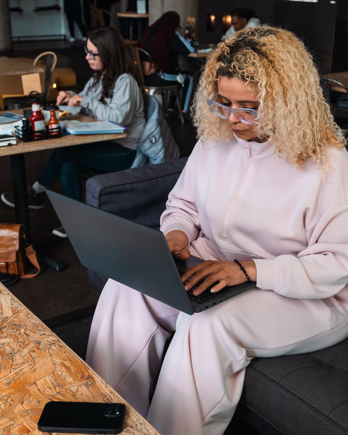 Let us be your office! Need a cozy spot to work? Stop by today and make yourself at home!