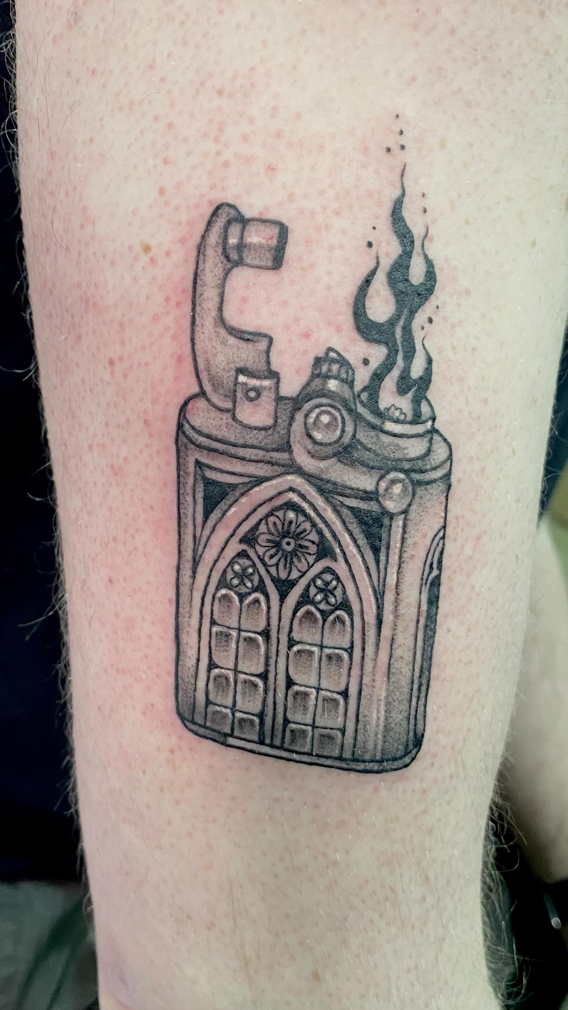 Did this lighter from my flash this past Saturday at the convention ⛪️🔥 Thanks!