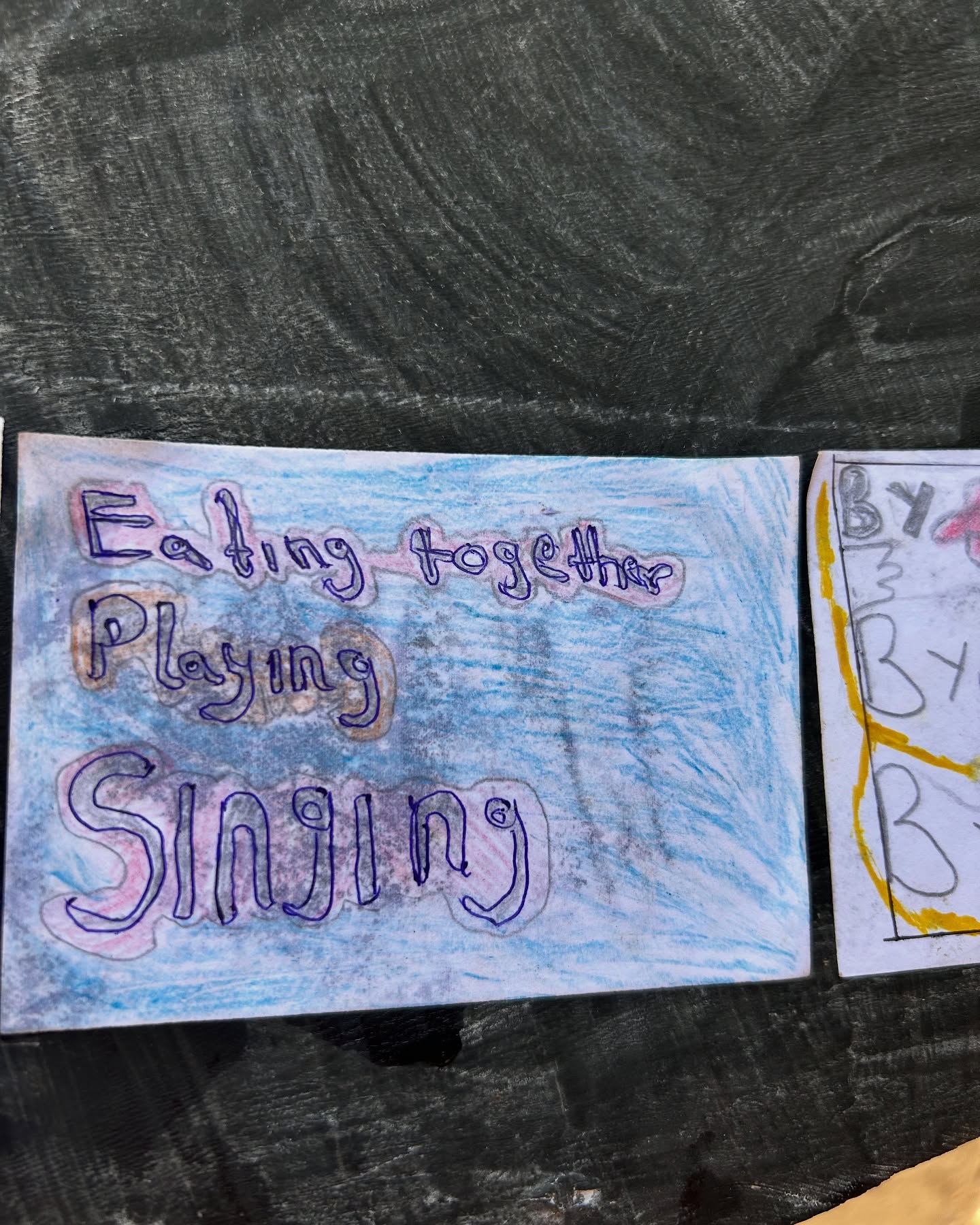 We celebrated World Happiness Day on March 20th 🤗
We asked the students ”What makes you happy” and the answers were mostly eating, playing, dancing, singing, watching TV, learning and friends.
No one said anything about having money, a big house or any possessions of any kind and we think that is very beautiful and it’s a reminder to all of us what really matters 🩷🧡