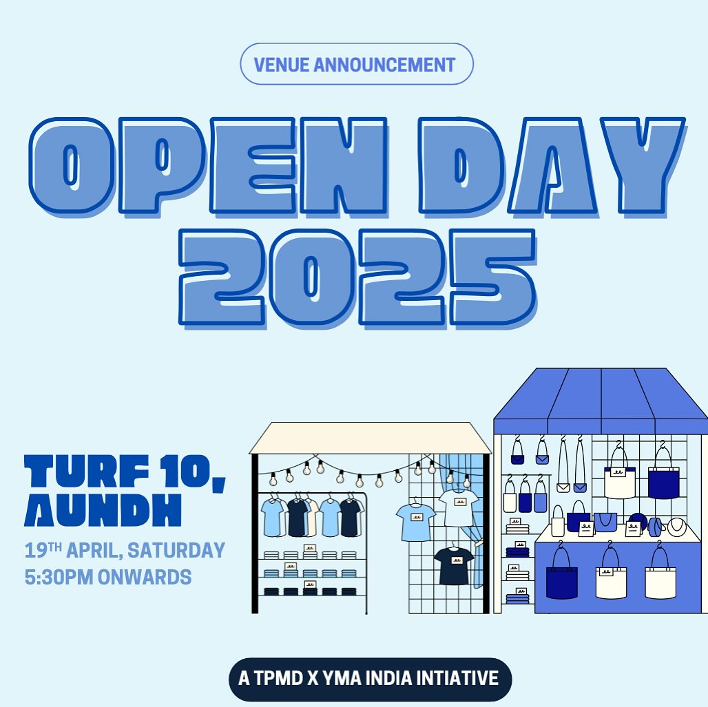 Finally, the wait is over! We’ve announced the venue for TPMD X YMA India Open Day 2025, TURF 10!
You knew it was happening, now you know where. See you there!
#openday2025 #medicine #businesses #smallbusinesstips #youth #youthled #event #punecity #fyp #explore