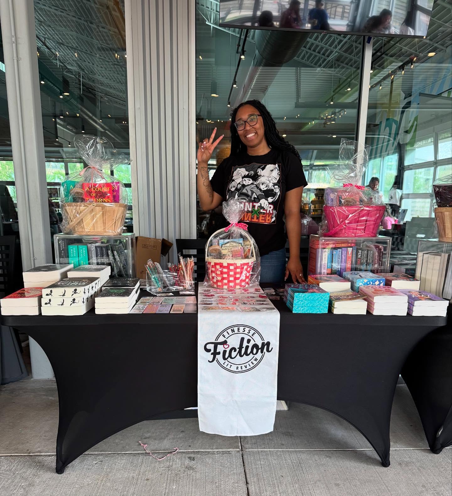 Yesterday was amazing!! Shoutout to @getlit.bookfair for pulling off another amazing book fair. Thank you to all of the authors, vendors, and book lovers for making this a great event!! See you next time Dallas❤️