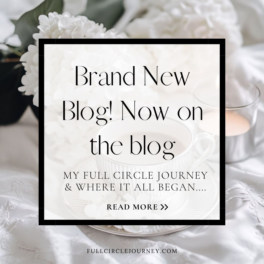 Hey there friends, I’m excited to share with you that FullCircleJourney.com has a New Blog!! 🎉🤗
In this first blog post, I share a little bit of background about myself, how I got here and how FullCircleJourney.com got started.👩🏻💻
Click below to read the FCJ Blog Post..
My Journey & Where it all began ....
https://www.fullcirclejourney.com/post/welcome-to-my-blog