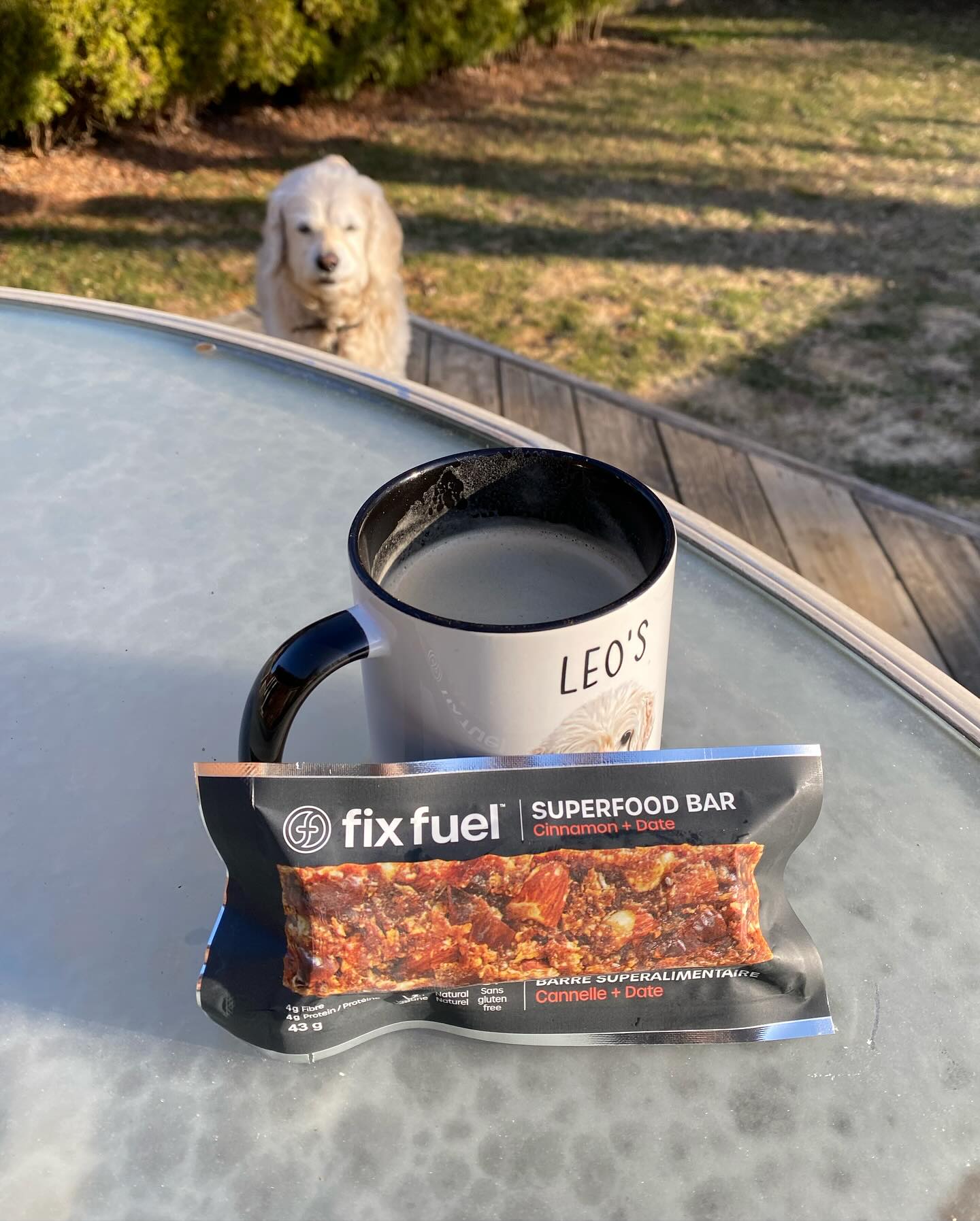 Spring frost, warm sips, and the perfect fuel. Mornings like this call for coffee and a Fix Fuel bar—because every season is snack season.
#fuelup #cinnamondate