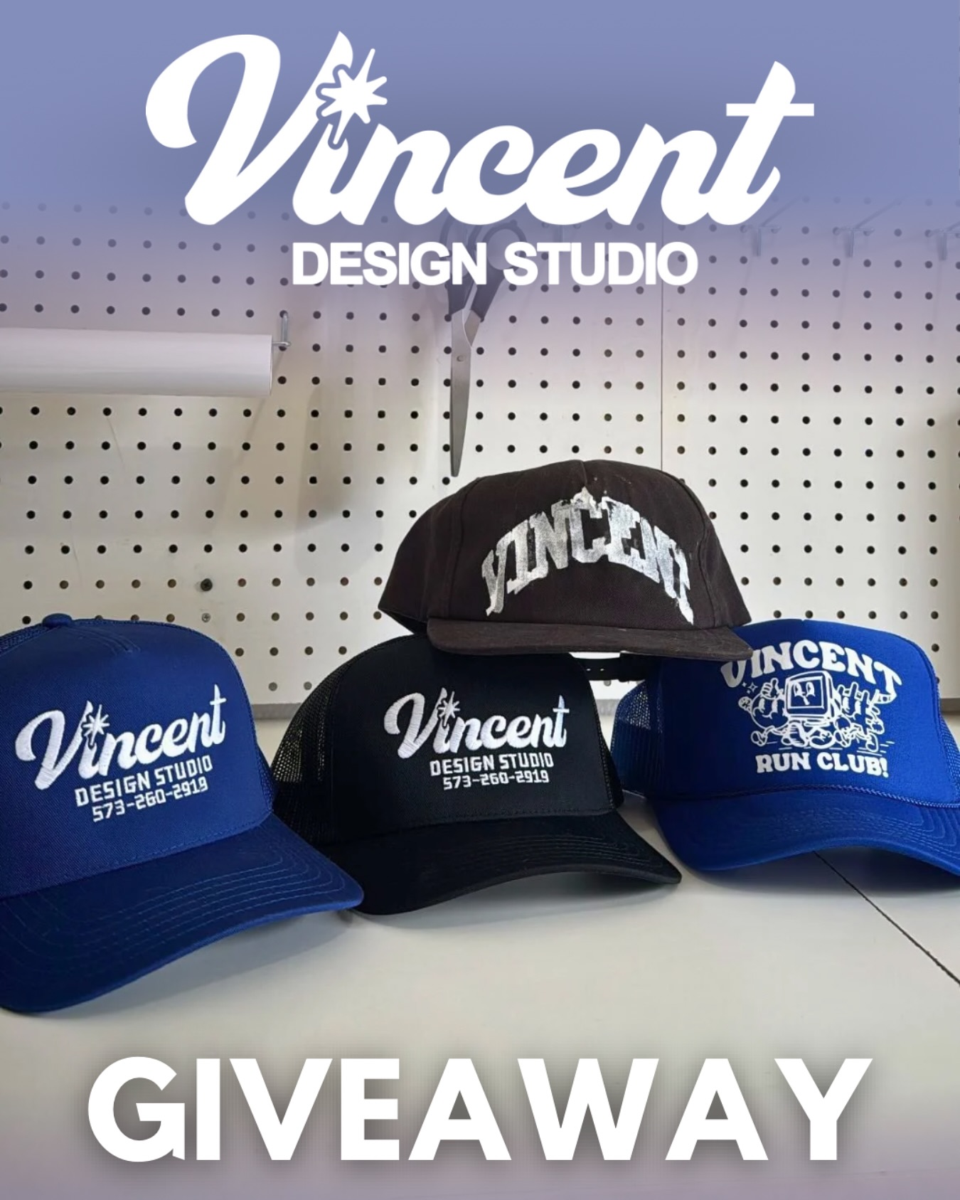 🚨 FREE HAT GIVEAWAY! 🚨
Hat Restock & New hats are on the way, and we’re giving one away FOR FREE!
LIKE and SHARE this post to your story & tag us! (That’s your entry!)
That’s it! Winner announced on Monday March 31st! 🧢
Tag a friend who should enter too! 👇
#VincentAndWood #freehat #lakeoftheozark #designstudio #giveaway