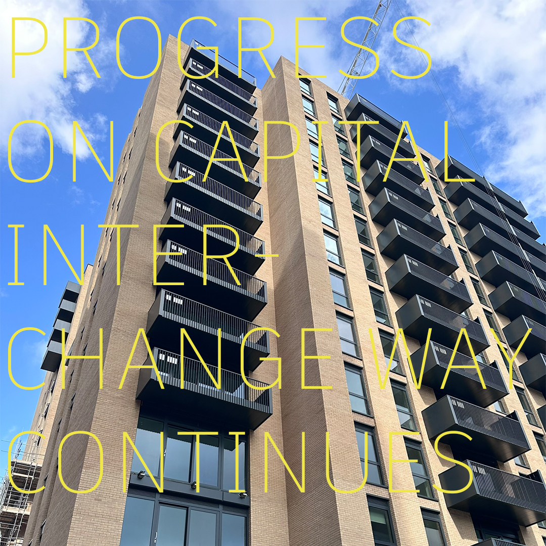 We are thrilled to update you on the progress of Capital Interchange Way in Brentford!
Completion is set for the end of 2025.🚧🏗️
#Ridgeback #Peabody #Telfordhomes
#ConstructionUpdate #Brentford #Architecture #ConstructionProgress #5parchitects