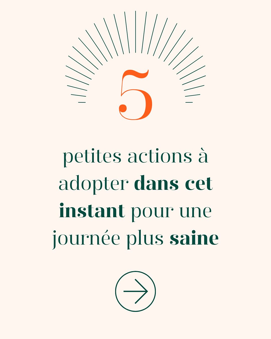 Parfois, on oublie de prendre soin de nous avec des gestes tout simples. Alors voici un petit rappel de quelques actions faciles et rapides à intégrer dans le quotidien pour ton bien-être !
💛