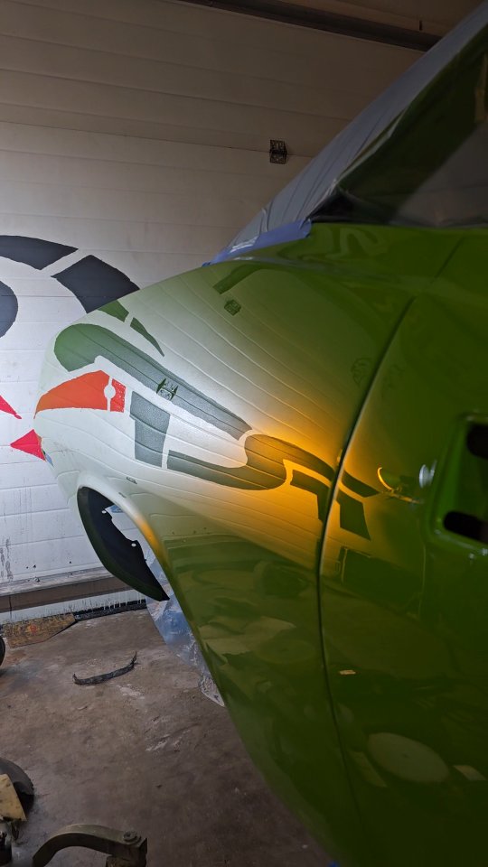 Chasing for perfection and clarity.
1971 Plymouth Cuda 340 in its restoration process. Another project from @performancecarrestorations
Complete body wetsand edge to edge 800grit start, up too 3000grit, compounded and polished. We will see this car again in a few months after assembly for a final polish and touchups.
#restoration #Cuda #340cuda #Plymouth #shaker #mopar #wetsanding #paintcorrectionspecialists #wetsandingspecialist