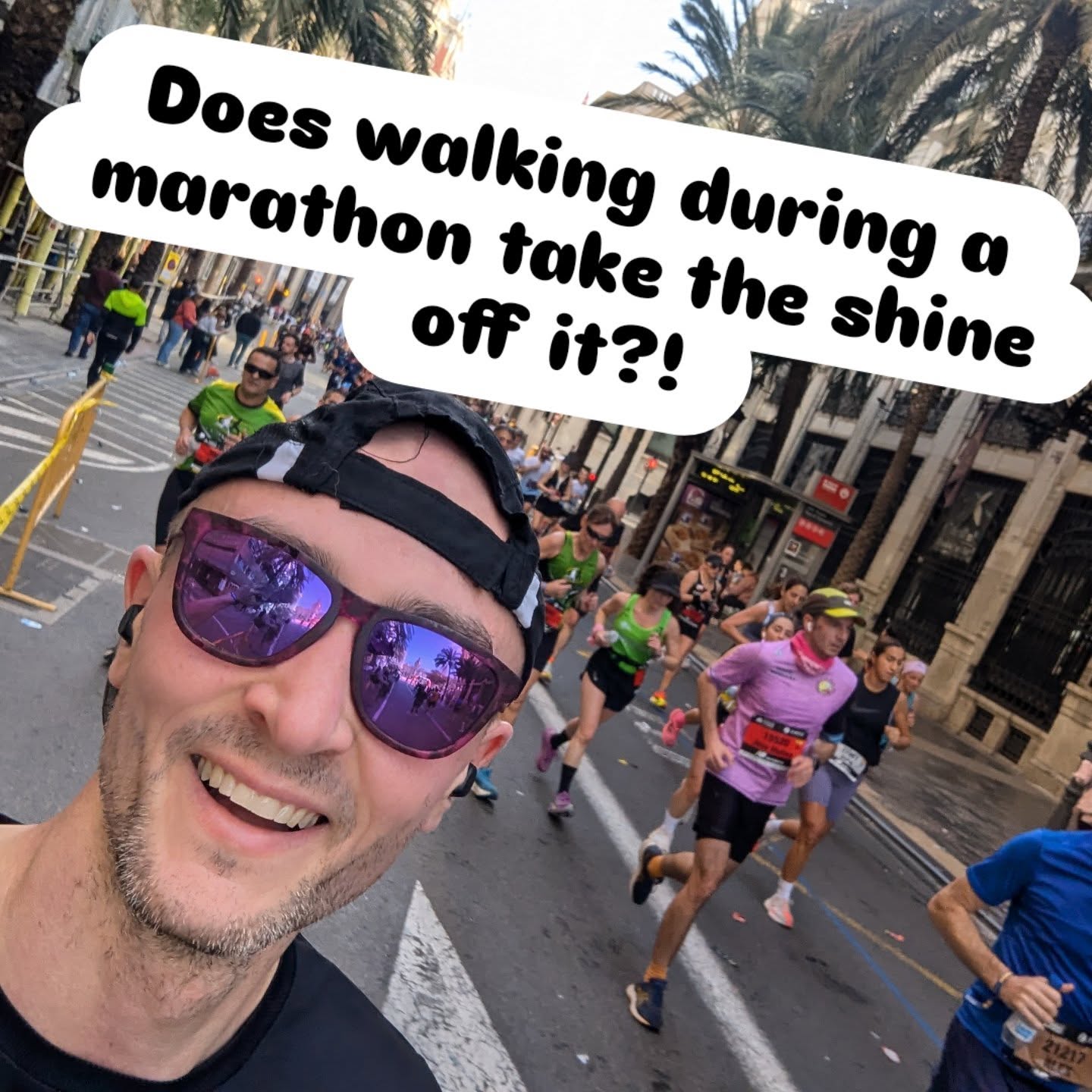This question popped up recently... Does walking in a marathon take the shine off it?!
Short answer.... No!
Longer answer... Does it shite!
The marathon is an incredible achievement. Not just the race, but the dedication to training, the injuries, the time commitment etc. In fact I'd argue the race is easiest bit of it all. To complete it is a phenomenal experience.
If you have to have spells of walking then that is fine. I have completed 3 official marathon races and I have walked at some point in all 3. Once for a drink where there was a queue and the other 2 due to injury (one expected and one not). I can guarantee it takes nothing away from the experience or achievement. While I have concerns about some social media perception that it's normal to not train for a marathon and just turn up (one for another post!), walking can help people to achieve their marathon goals.
If you put in the hard work during the training block then you can hold your head up high and enjoy the best runners high you'll ever experience when you cross the line regardless of walking or not. If you didn't put the hard work in then you know where the first area of focus is for the next time. 💛🖤