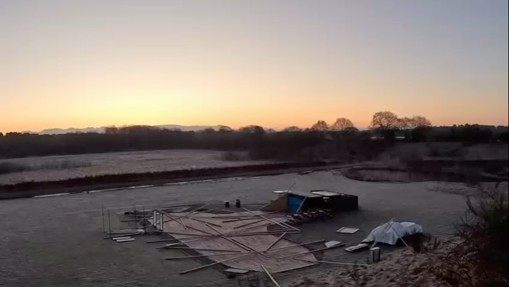 Just a little timelapse as these beautiful tipis took shape again ready for the season!