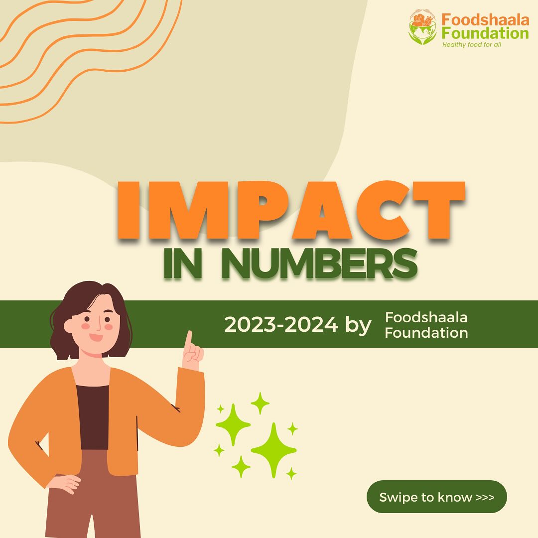 📢 The Impact Report is HERE—Check It Out! And the Numbers Speak for Themselves! 📊
In 2023-24, Foodshaala made a measurable impact, and we’re excited to share it with you!
✅ 73% of children showed progress in knowledge, attitude, and behavior
✅ 90% improved in at least one key area
✅ 50+ mothers engaged in nutrition awareness sessions
✅ A consistent rise in healthy food choices and mindful eating
💡 Dive into our Impact Report to see the full story of transformation and change!
💚 Your support can help us increase these numbers even further—donate today and join the movement!
🔗 Check out the full report now: https://www.foodshaala.org/_files/ugd/57f766_bdb598379f4148d5979c7a0223413301.pdf
#FoodshaalaImpact #HealthyEating #NutritionAwareness #FuelingChange #BetterFoodBetterLives