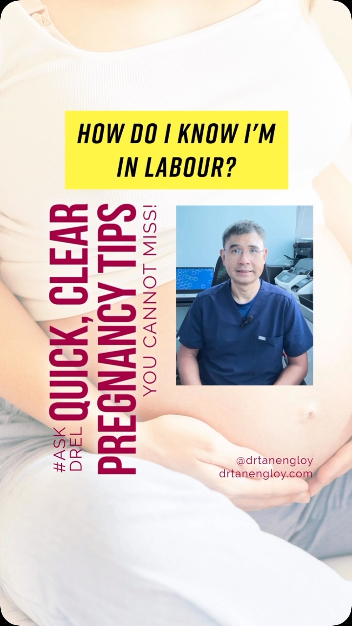 ⏳ How Do I Know I’m in Labour? 🤰
Is it the real deal or just a false alarm? True labour contractions are regular, get stronger over time, and don’t stop when you change positions. You might also notice:
• Lower back pain or pelvic pressure
• *A “bloody show” – this is when you pass a mucus plug tinged with blood, a sign that your cervix is starting to open.
• Your water breaking – it may be a big gush or a slow trickle of fluid.
If contractions are 5 minutes apart, lasting 1 minute, for 1 hour, it’s time to call your doctor! When in doubt, always check in with your healthcare provider.
💬 Mamas, how did you know labour had started? Share your story! ⬇️
#AskDrEL #SignsOfLabour #LabourAndDelivery #PregnancyJourney #MomToBe #HealthyPregnancy #BabyOnTheWay #PregnancyTips #ThirdTrimester #BirthPreparation #PregnancyQandA #OBGYNAdvice