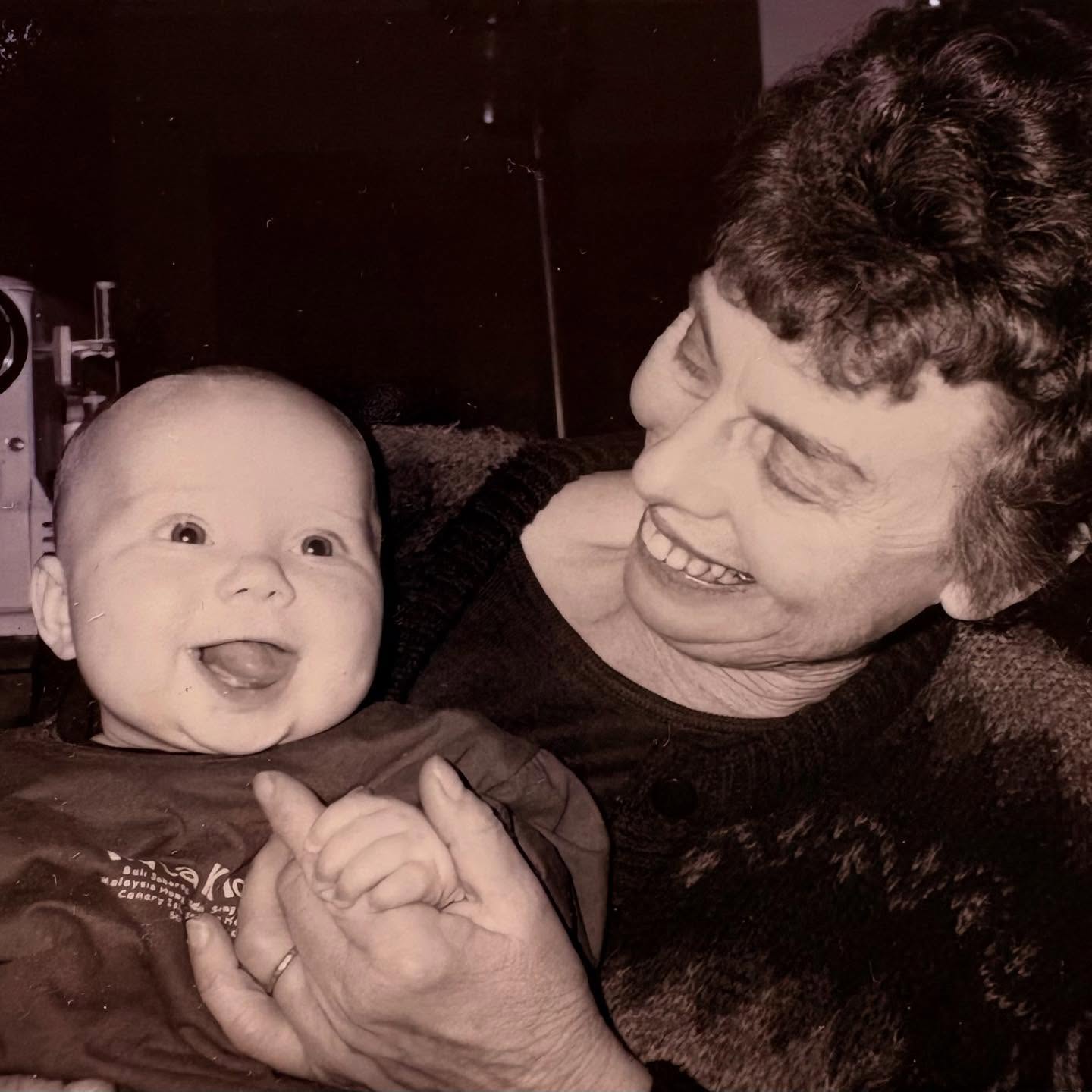 My beautiful Nanna, thank you for the amazing 26 years you gave me of gentle kindness, cheeky humour and such an amazing abundance of love. The way you connected with people, and your celebration of life truly inspires me. I am so happy you are reunited with Pa. And that beautiful smile you gave us just moments before you died made us all feel reassured that you are with him.. and somewhere glorious 💙