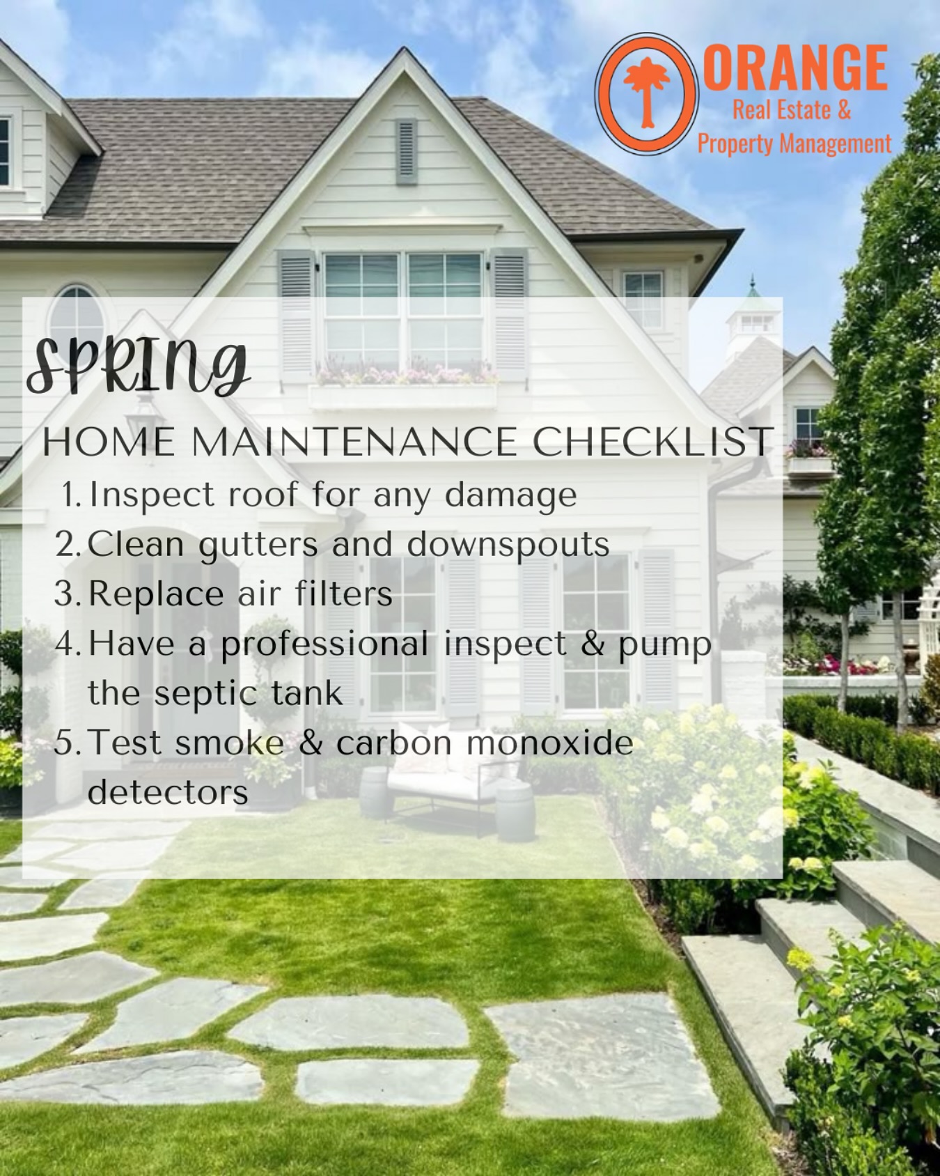Spring is in the air! 🌷☀️ Keep your home in top shape this season with these essential maintenance tips. A little upkeep now can save you time and money down the road! Which tip are you tackling first? 🏡💪 #SpringHomeCare #MaintenanceMatters #RealtorTips