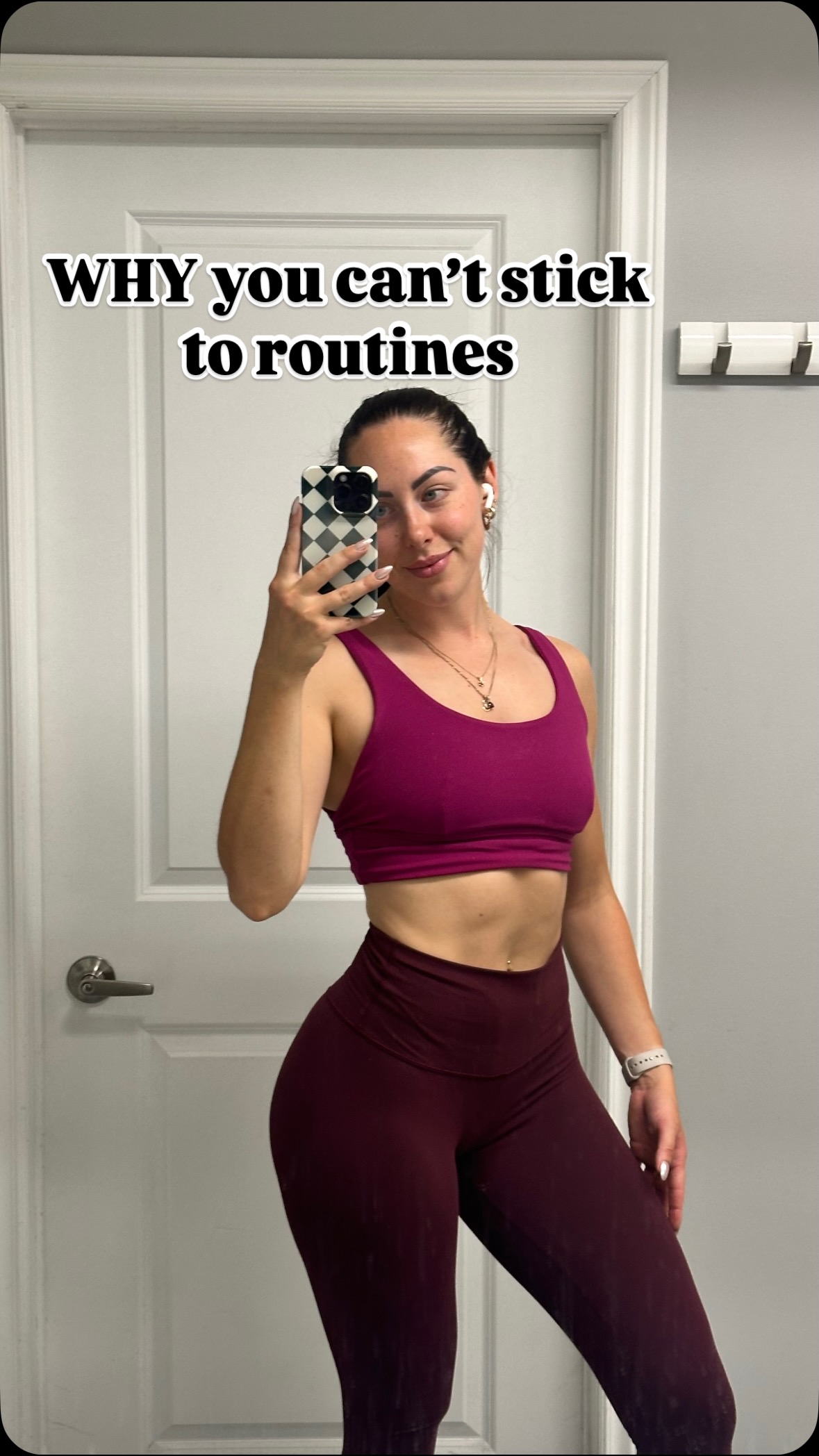 “youtine” is a concept I came up with (💅) to describe an intentional routine that is uniquely yours, not borrowed from your fave influencer.
It’s about figuring out what you want in life (your goals) and consistently working towards them (goal-based habits) while factoring in the demands of your daily life (responsibilities + commitments).
As much as I would love some sunlight on my face early in the morning, that’s just not realistic with how I’ve set my work schedule. For now, I’m prioritizing getting the day started early to finish early. I like having free time in the late afternoon-evening to do things that are important to me, and the gym isn’t too busy around then ;)
The most “optimal” routines are the ones that you make work for you!
#dailyhabits #morningroutine #fitnesscoach