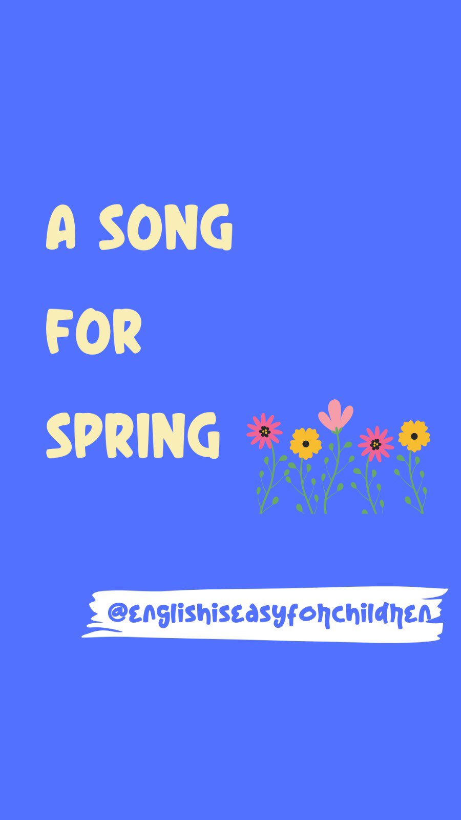 🇬🇧Spring is here, let’s all cheer 🌸
🇮🇹Una canzone Sulla primavera 🌸
#spring #flowers #circletime #happyseason #happykids #guitar #springsong #hellosong