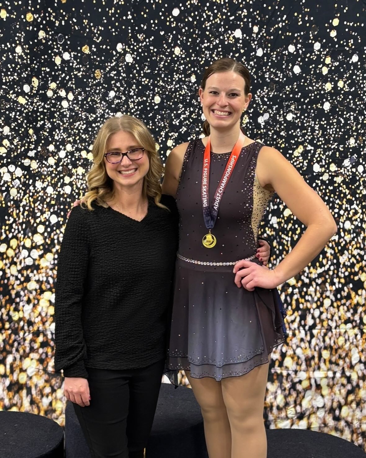 What a weekend at Adult Nationals! I’m so proud of Mae, Amanda, and Keeya for their fabulous and passionate performances! It was such a fun competition, and even better getting to experience it in our home state. Thank you to all the volunteers and spectators who helped make this event so special! Congratulations to everyone for their great skates!
Mae- Bronze Medalist in the Masters Junior-Senior Division I 🥉
Keeya- Silver Medalist in the Adult Bronze Comedic Division II 🥈
#usfigureskating #adultsskatetoo #adultnationals #proudcoach