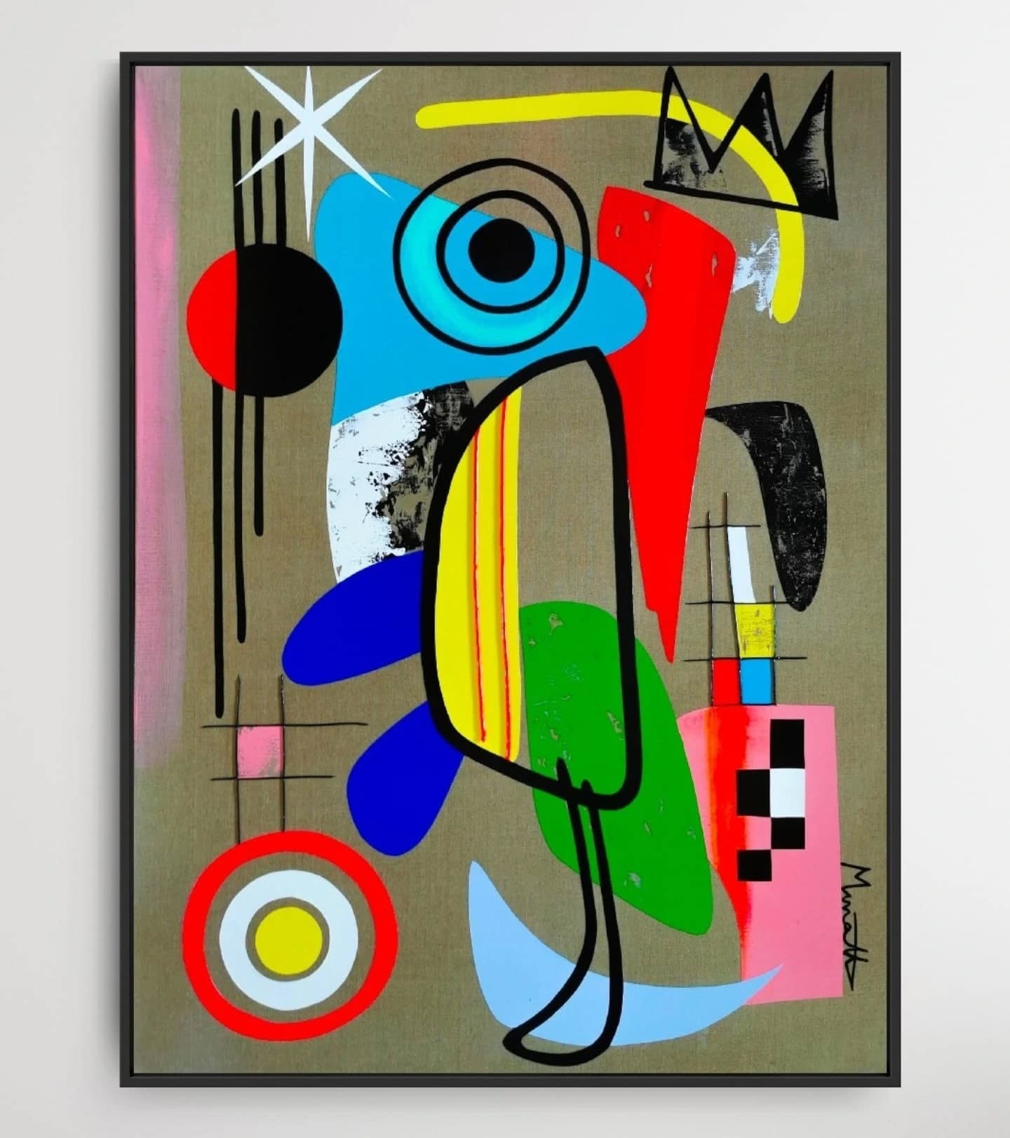 Abstrait fond lin 97x130 cm
Vendu, merci à mes nouveaux collectionneurs 🙏🙏🙏