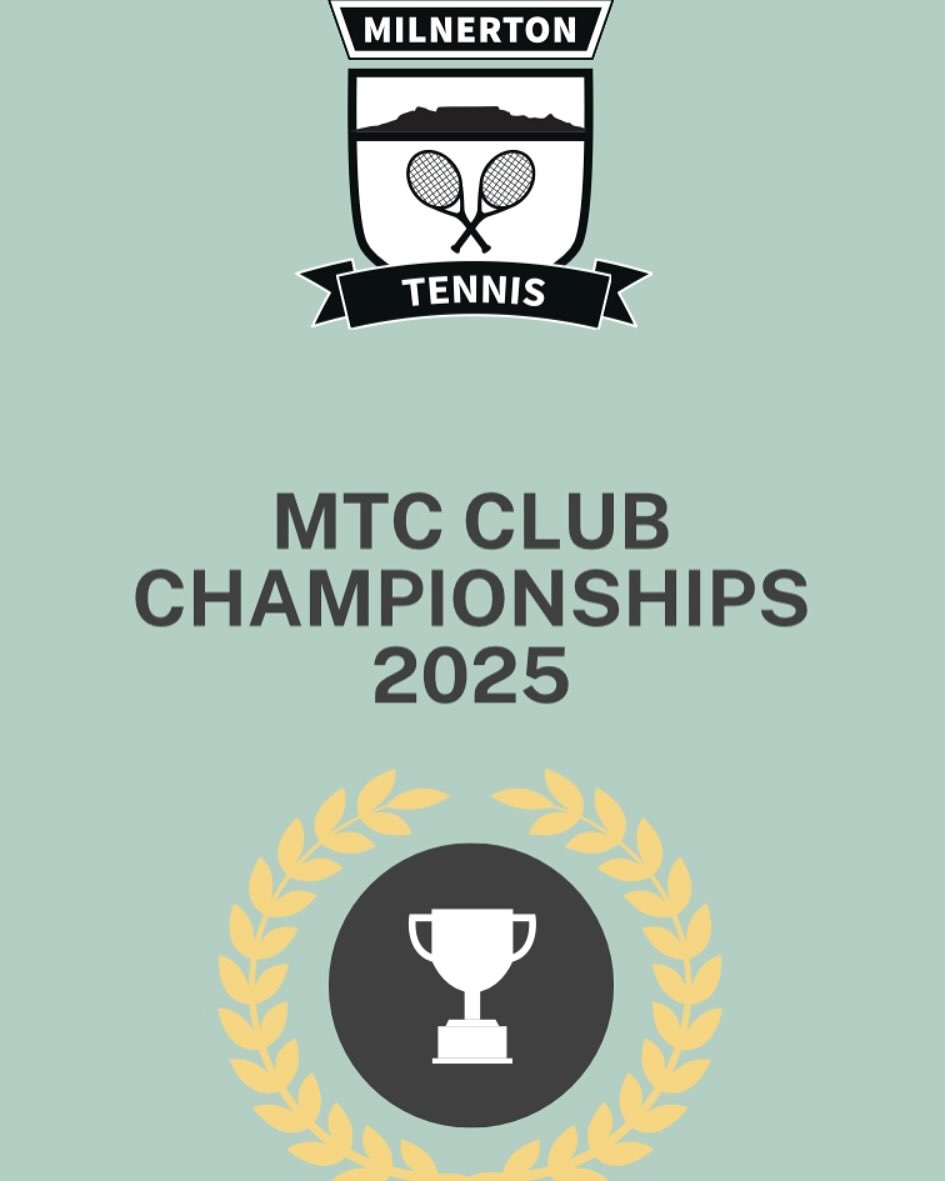Club champs underway… watch this space! #milnerton #milnertontennis