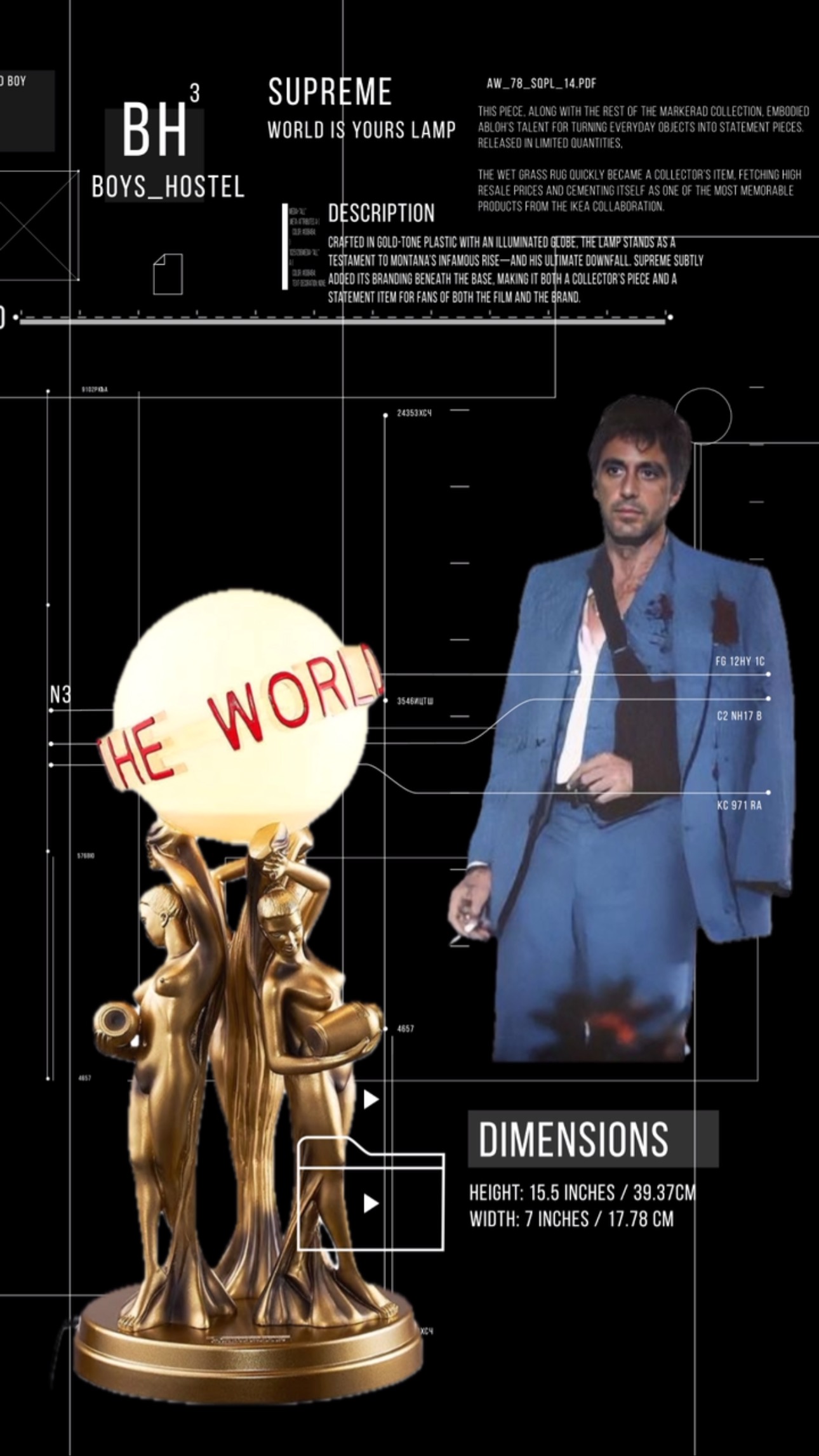 Say hello to your little friend.
.
Available now on theboyshostel.com