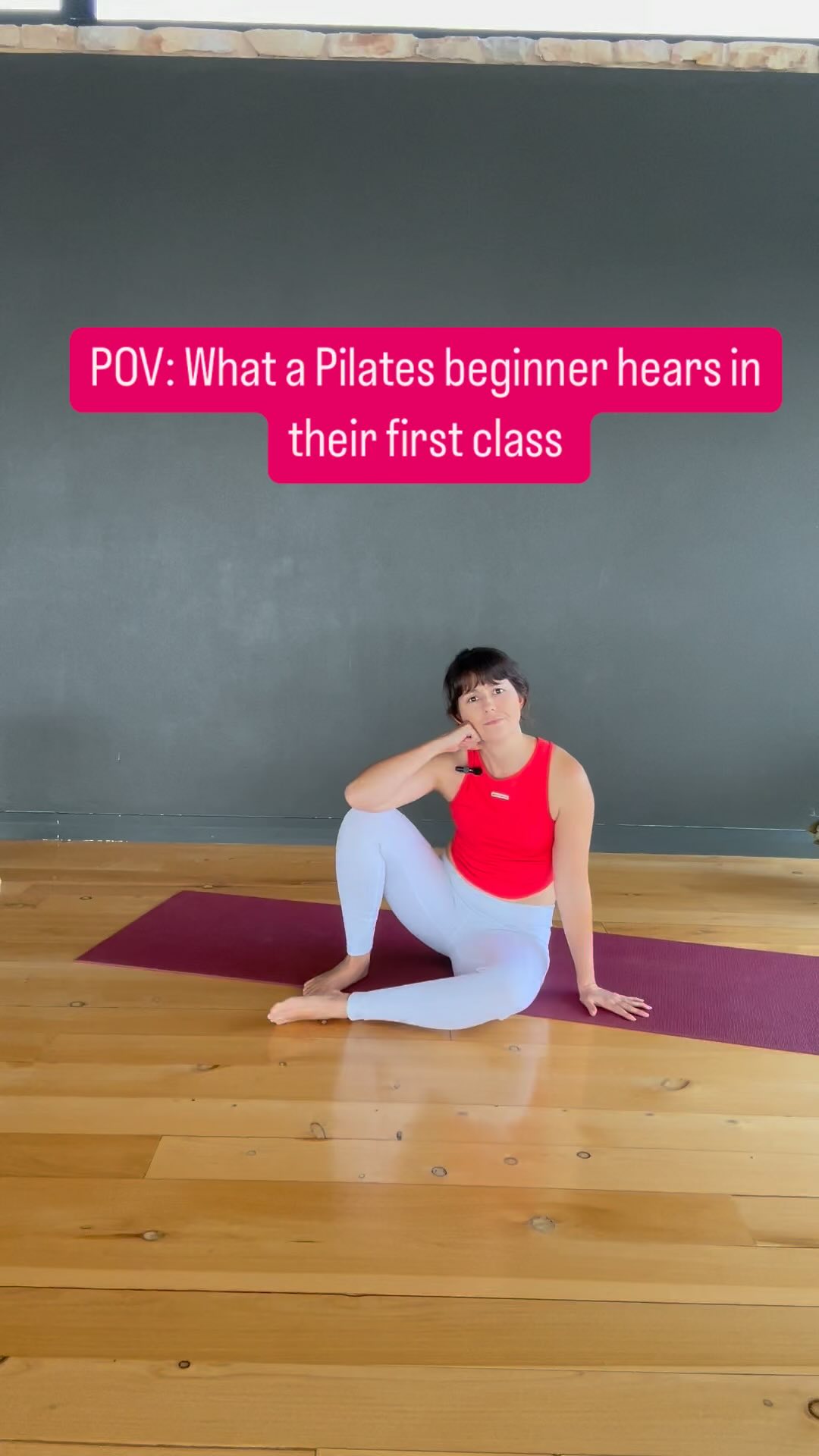 Okay yes we talk fast, but you’ll catch on quick!
#inspiredmovement #pilateshumor #pilateslovers💕 #fridayfunny