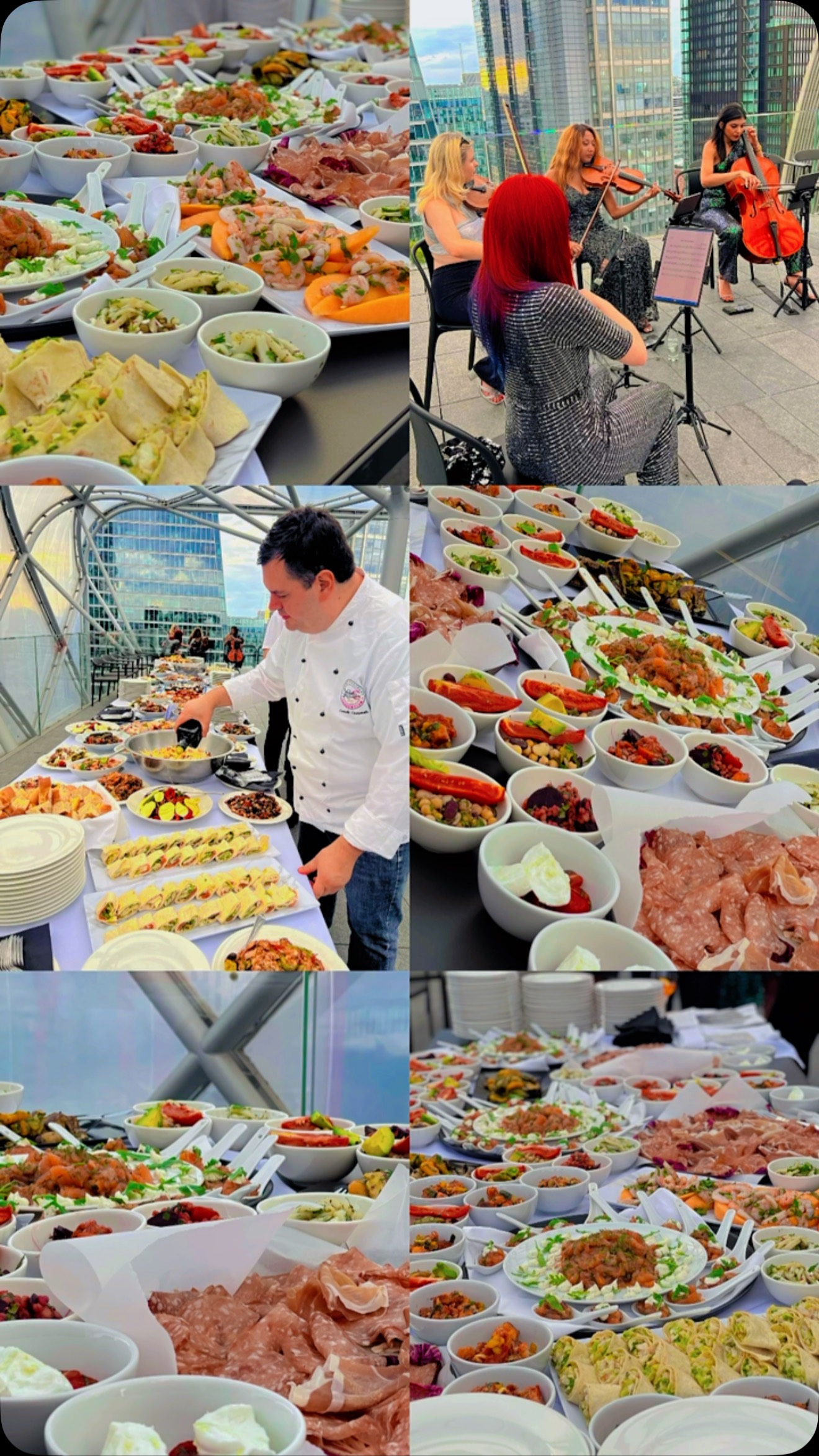 Carmelo Carnevale, Franca Bongiorno Roberts, and their dedicated team are proud to offer exceptional corporate catering services in the vibrant city of London. With a focus on quality and creativity, they specialize in crafting tailored menus that cater to the unique needs of businesses, whether for meetings, conferences, or special events.
Their commitment to using fresh, locally sourced ingredients ensures that each dish not only tastes fantastic but also reflects the culinary diversity of London. From elegant canapés to sumptuous buffet spreads, Carmelo and Franca’s team delivers a seamless catering experience that leaves a lasting impression on clients and employees alike. Trust them to elevate your corporate events with their passion for food and impeccable service #food #aarosettes #michelin
#foodie
#foodporn
#instafood
#catering
#cheflife
#foodstagram
#homemade