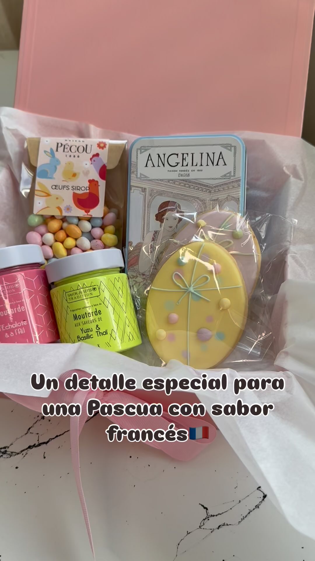 Un regalo diferente para esta Pascua. Dulce, chic… y muy francés🇫🇷🐰
Haz tu pedido con tiempo para Pascua!
#regalodiferente #regalosespeciales❤️️ #regaloespecial #semanasanta #pascua #semanasantaregalos #eastergifts #easteriscoming #pâques #cajaderegalo #cajapersonalizada #hechoenfrancia #angelinaparis #regaloconamor @feliz_cajas_de_regalo