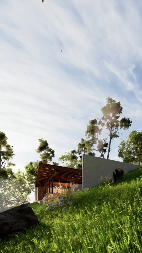 Refugio Silente | Arquitectura que emerge del paisaje 🌿🏡
Más que una construcción, Refugio Silente es una extensión del territorio. Su implantación responde a la morfología del terreno, adaptándose con precisión a la pendiente y logrando un equilibrio entre presencia y sutileza. La arquitectura no se impone, sino que se funde con la topografía, dialogando con el paisaje andino a través de su materialidad y geometría.
Las terrazas y voladizos prolongan la experiencia espacial, diluyendo los límites entre lo construido y lo natural. El juego de luces y sombras acentúa su conexión con el entorno, mientras que las vistas enmarcadas invitan a una contemplación pausada del paisaje.
Descubre más en nuestra web: www.sommetestudio.com
#architecturedesigner #archviz #architecture #archilover #arquitetura #arquitecturaydiseño #sustentabilidade #sustainableliving #archdaily #dezzen #architizer #susteinabledesign #carchi #tulcan #ecuador