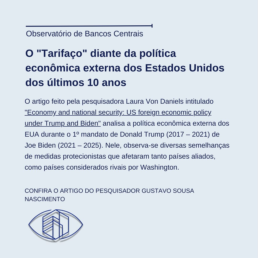 Com uma política comercial agressiva através da criação de impostos sobre produtos importados de diversos países Trump direciona seu segundo mandato.
As tarifas comerciais recentemente adotadas pela atual administração Trump são reflexo de uma tendência que já vinha se manifestando nas duas gestões anteriores e revela ser a principal tendência para a política dos Estados Unidos para os próximos anos.
#bancocentral #tarifaço #trump #estadosunidos #políticacomercial #taxação