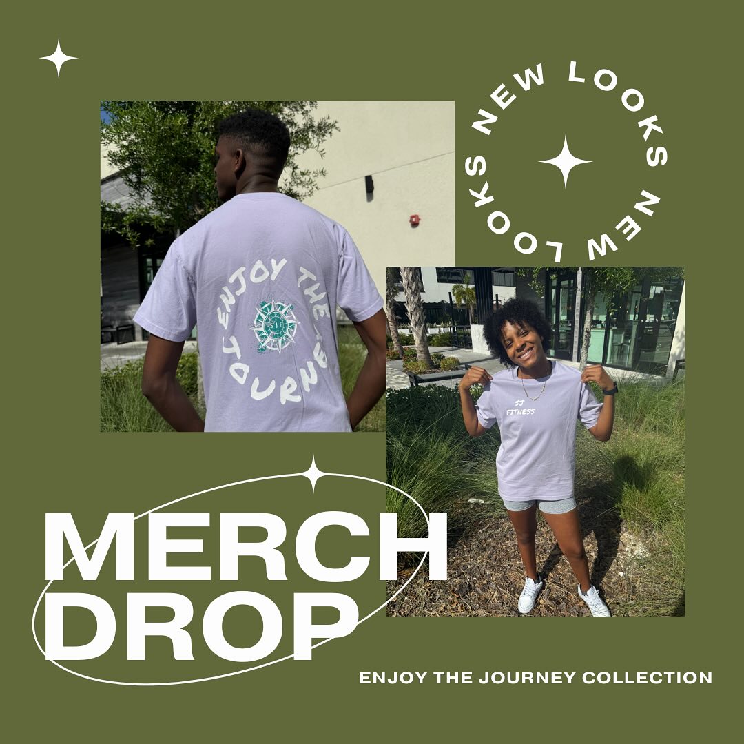🚨NEW MERCH DROP IS HERE🚨
Enjoy the Journey collection tees just landed in Lavender 💜 for the perfect spring vibe and Classic Black and Lava Smoke🖤 for that timeless energy.
Don’t miss out!! Link in bio!
#strengthjourneyfitness #fitness #fitnessmotivation #enjoythejourney #springdrop #merch