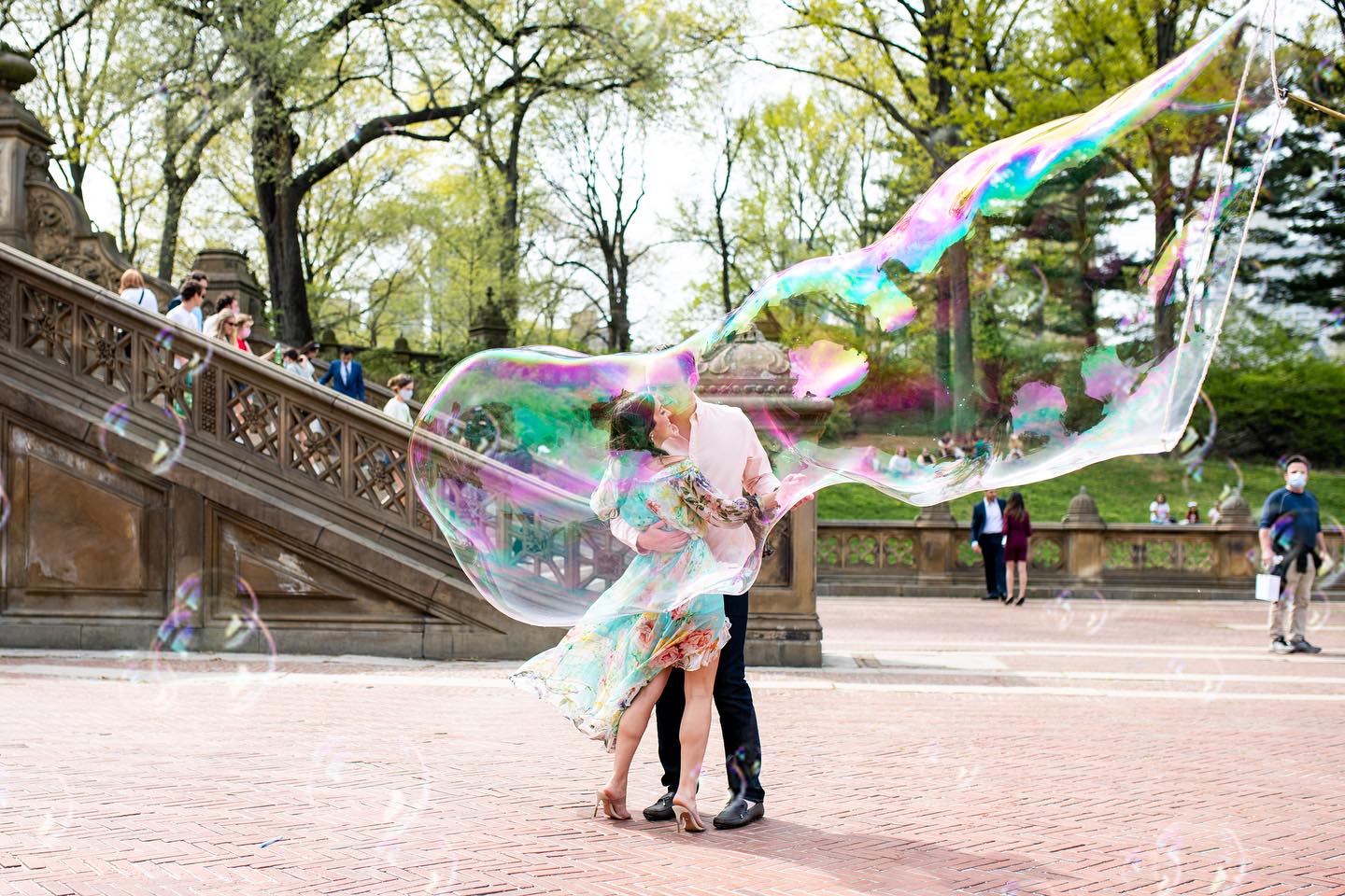 Who’s doing their engagement session in Central Park this year? And will you be getting a giant pretzel at the end or nah?