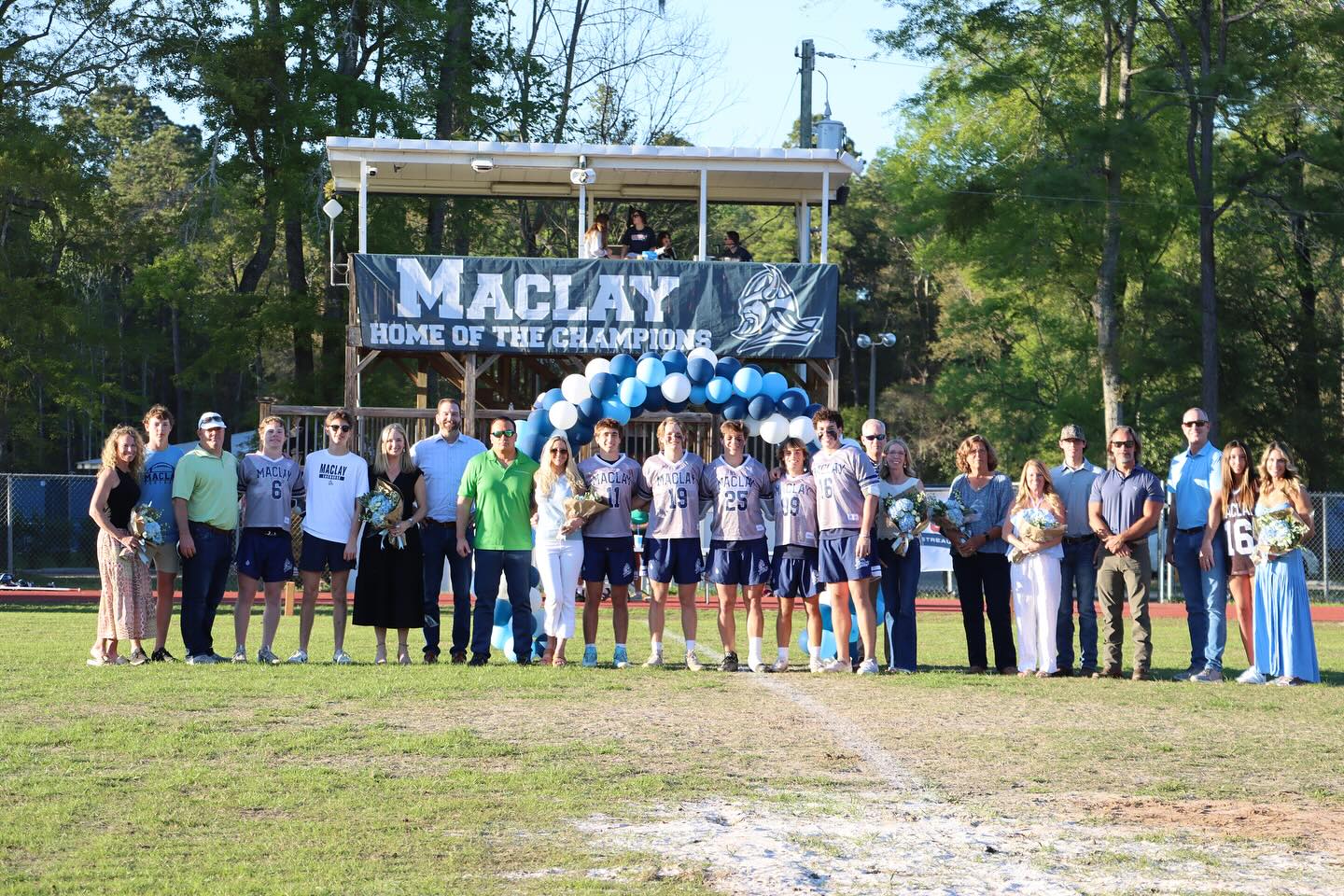 The Maclay varsity boys lacrosse team played home on March 26 against the Leon Lions for their senior night. The boys ended the game winning with a score of 8-2.
Read more of Kate’s article here https://www.maclayandalusian.com/post/one-last-time
Photos by Kate Bascom/Maclay Andalusian