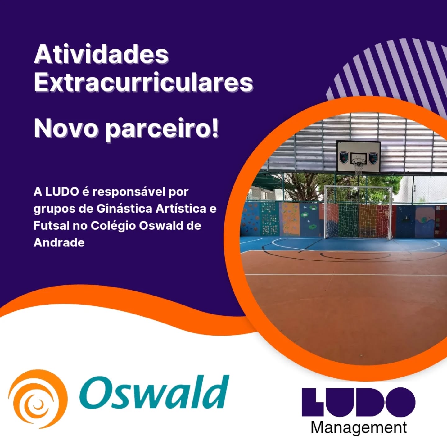 📢 Novidade na Ludo!
Temos o prazer de anunciar nossa nova parceria com o Colégio Oswald de Andrade! Agora, somos responsáveis por grupos de Ginástica Artística e Futsal.
As atividades já começaram, então não perca tempo e venha jogar com a gente!
⚽️🤸♀️
#esporte #Ludo #futsal #ginastica #escola #colegio