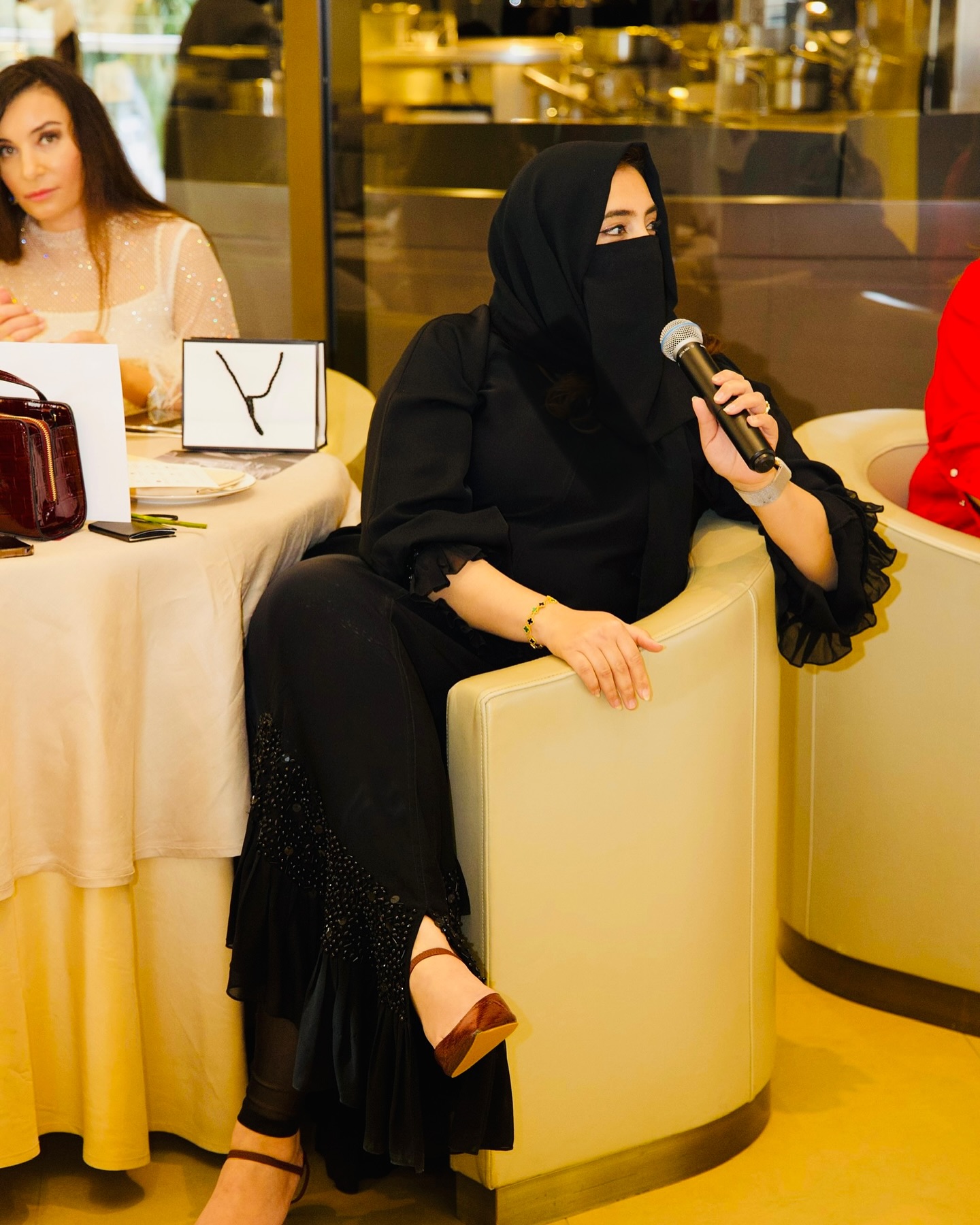 Wrapped in grace, speaking with strength