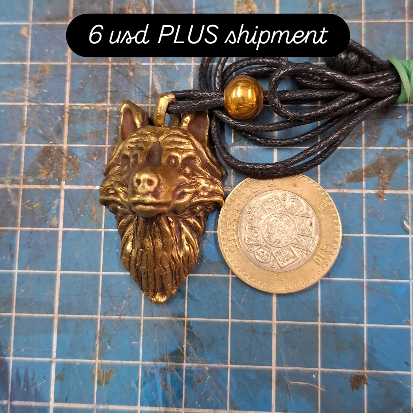 AVALIABLE, WOLFE FACE ON BRASS 6 USD PLUSS SHIPMENT.
DISPONIBLE, CANEZA DE LOBO EN LATON, 6 USD MAS ENVIO
#joyeriaapedido #joyeriamexicana #jewelry