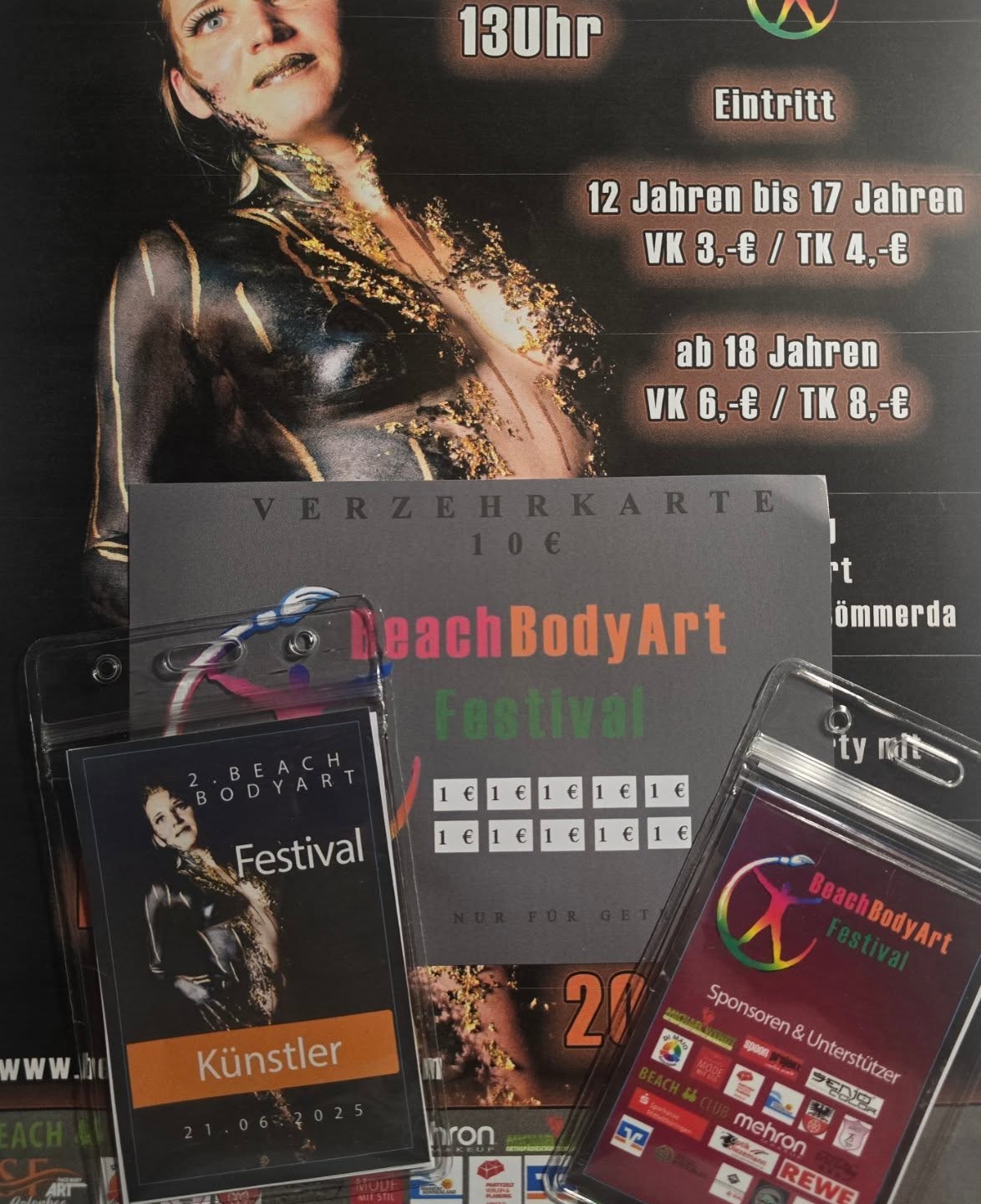 Die ersten Ausweise sowie Verzehrkarten fürs Trinken sind fertig!
#bodypainting_event_am_beach
#bodypainting
#bodypaintingkünstler #bodypaintingsömmerda #airbrush #stadtsömmerda #senjocolor