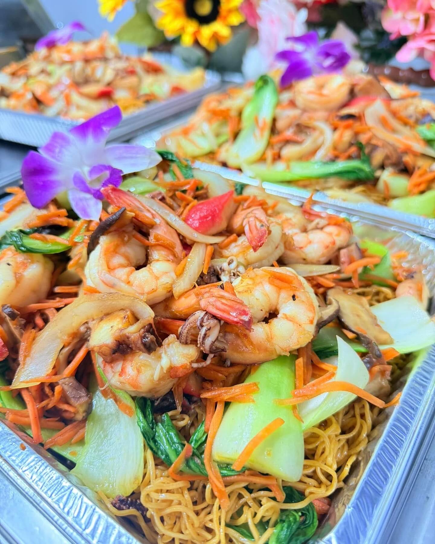 Seafood noodle goodness 🍜