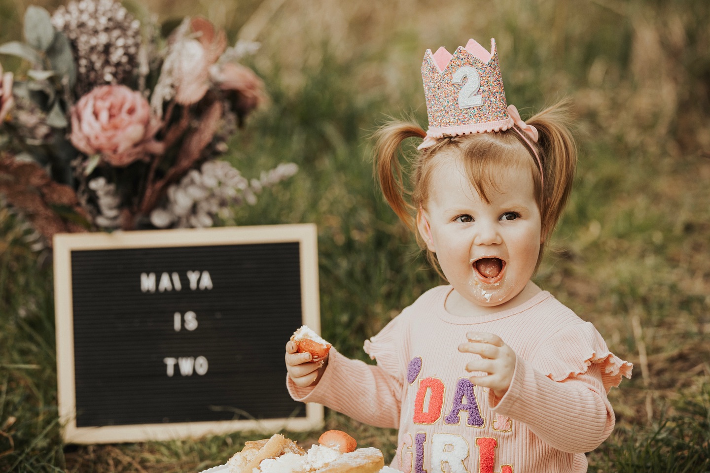 Sharing a bit late as i don’t use instagram as much as i should 🫢 I have quite a few exciting shoots upcoming with the weather finally getting nicer, including Weddings resuming from August; after enjoying some time off with our newest little one who joined us in January 🤍
Cake smashes aren’t just for 1st birthdays! Any age is perfect for a fun, and messy photoshoot! 🎂
I had the absolute pleasure of photographing my own little girl to celebrate her 2nd birthday a few weeks ago. She is the centre of our world, and a literal ray of sunshine. Watching her grow up is the biggest blessing 🤍
If you missed your kids first birthday cake smash, drop a message and lets make it happen! Any age deserved to be captured 🥰✨