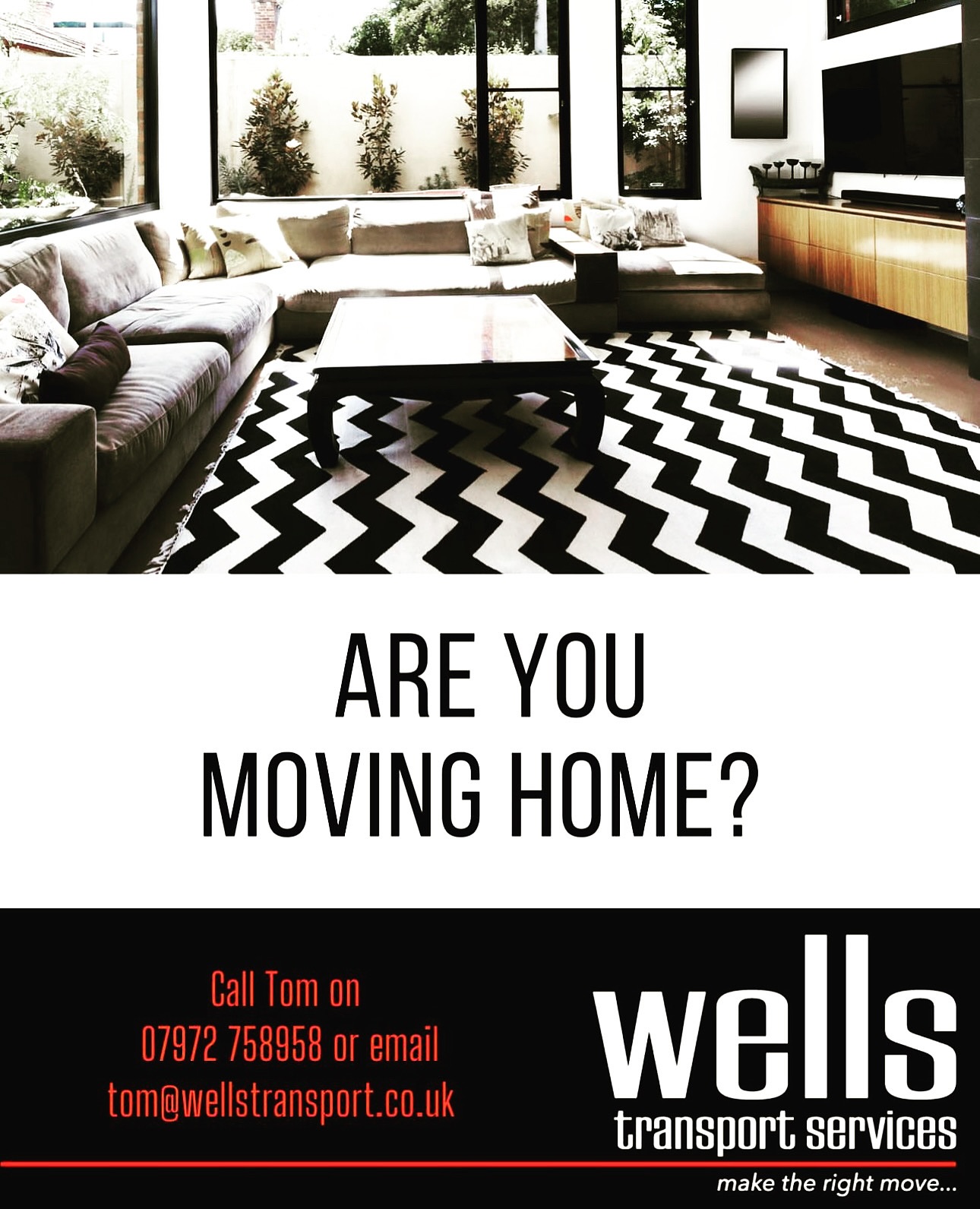 Another 5 Star review from family we moved last week.
If you are looking for a professional, friendly and stress free move just call Tom on 07972758958 or email tom@wellstransport.co.uk