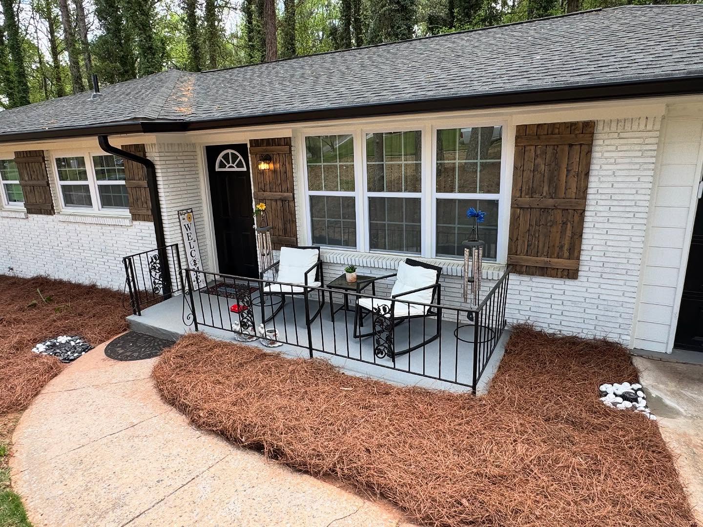 East point representing! Thankful for the opportunity to install this drainage system for a family that just purchased this home in East Point. Stay tuned, we will be doing a whole lot more on this property to bring this landscaping to life. @atldrainpros