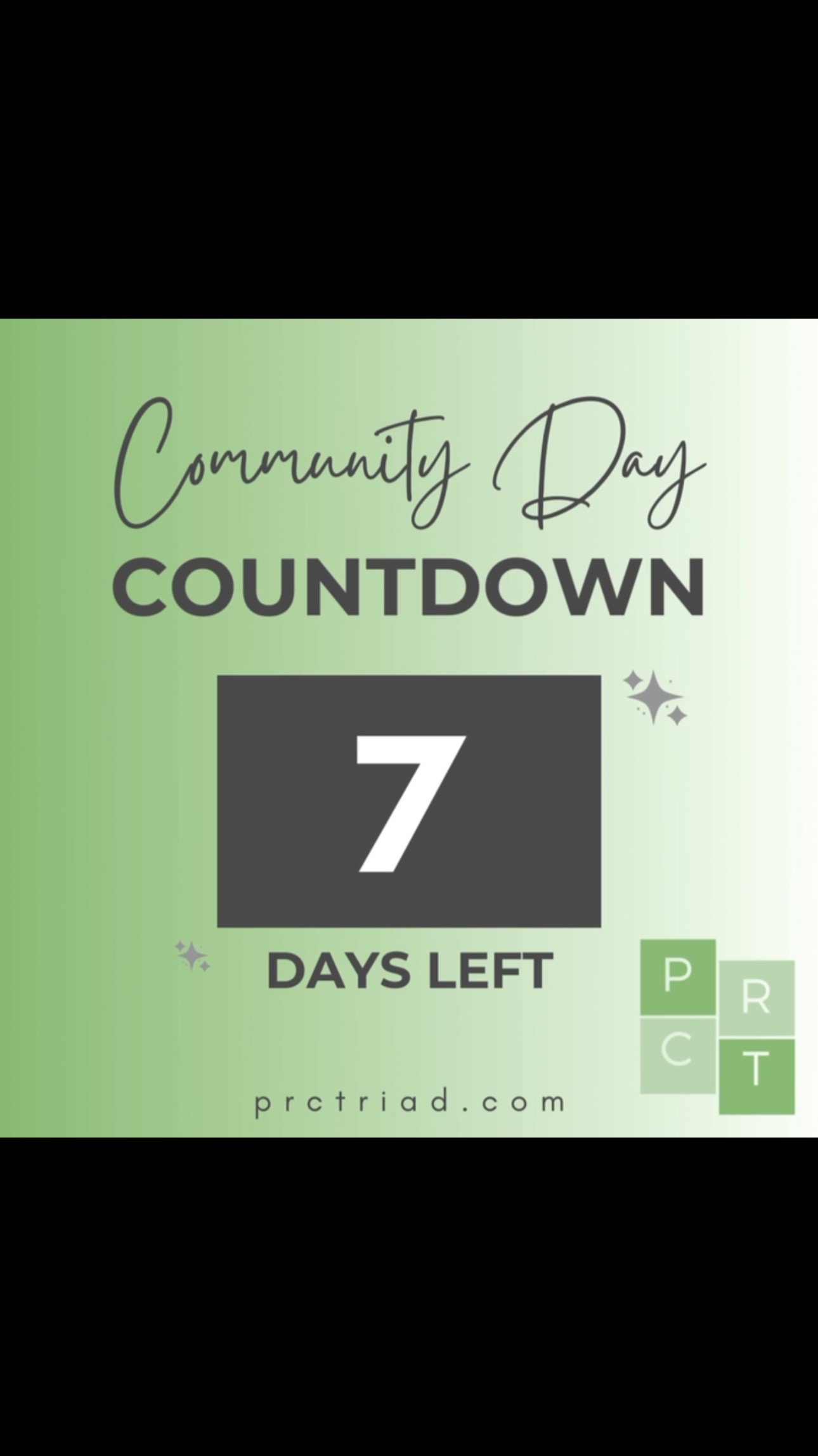 ONE WEEK until Community Day!
Community Day is a free, family-friendly event full of activities for kids & adults, food trucks, a vendor fair, & more! Grab your friends & family and come out to increase awareness of postpartum mental health, highlight the importance of maternal mental health, and raise funds for local resources like PRCT’s postpartum support group.