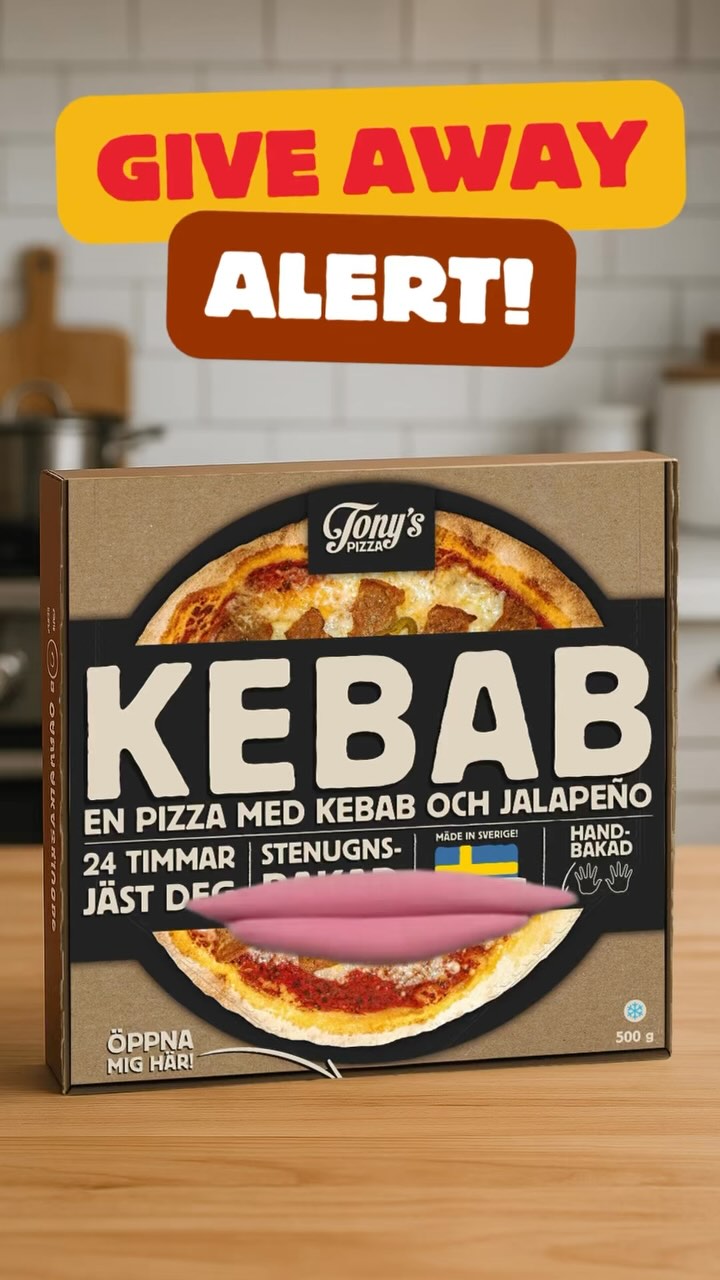 🍕 VINN EN PIZZAFEST MED TONY’S PIZZA! 🍕
.
🌍 Världen är upp och ner (igen), så vi lottar ut 6 Tony’s pizzor för att skapa någon sorts stabilitet utan tullar och börskrascher 💸 😂
.
.
⭐️ SÅ HÄR DELTAR DU: ⭐️
.
1️⃣ Följ @tonyspizzafabrik
2️⃣ Gilla detta inlägg och skicka det till en vän i ett meddelande!
3️⃣ Flooda kommentarerna med ”🍕” emojis – ju fler, desto större chans att vinna! 🥳
.
.
.
🗓 Tävlingen avslutas den 30/4, och vinnaren presenteras i vår story!
.
❗️ Observera: Denna tävling är inte sponsrad, stödd eller administrerad av eller associerad med Instagram.
.
Lycka till! 🎉
#tävlingar #giveaway #contest #pizza #vinn #tagga #coupon