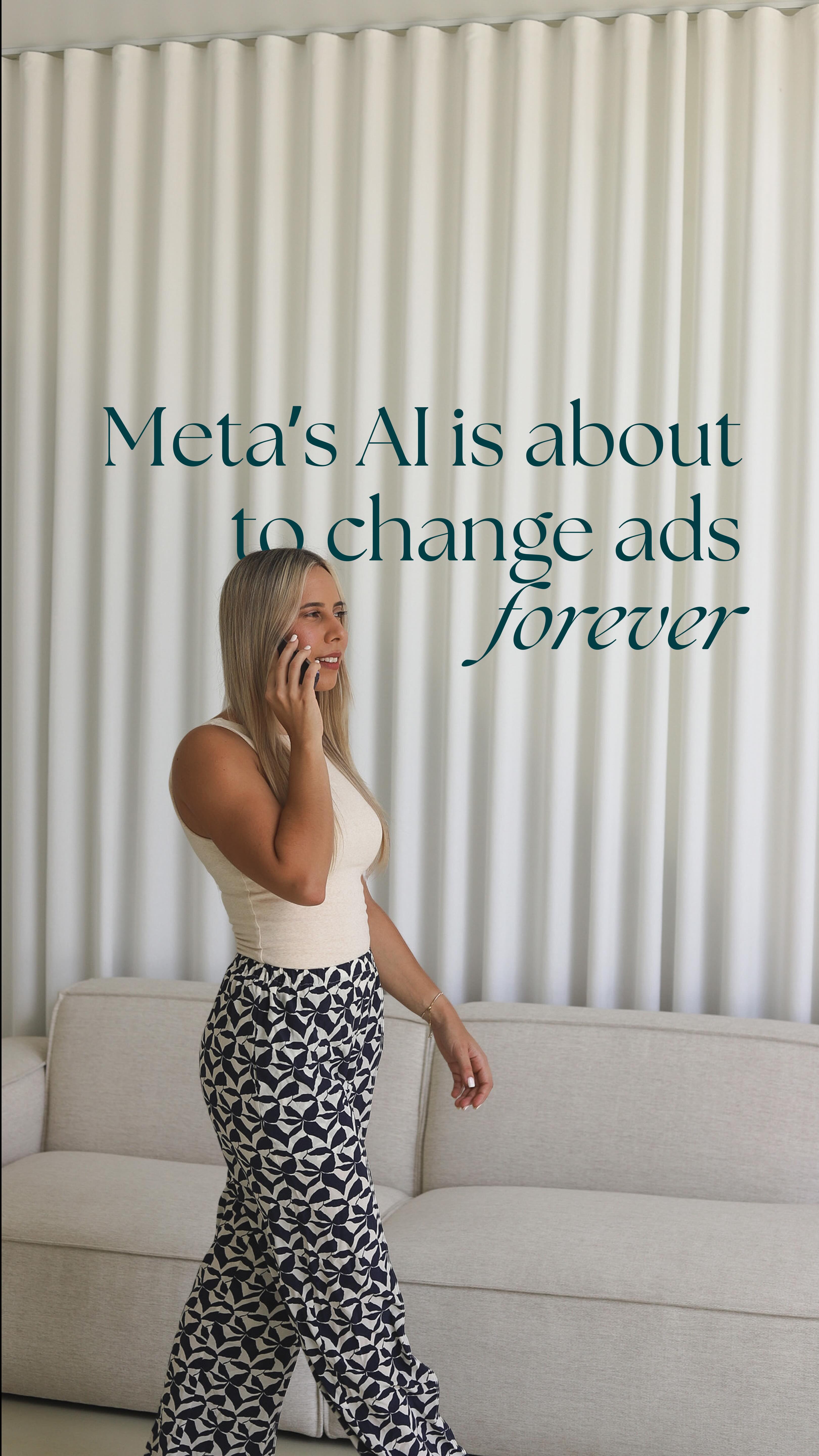 📢 Meta Ads Are Changing. Big Time.
And what’s coming is iOS14-level disruptive. If you know you know.
🚫 Manual ad buying? Gone by mid-June.
⚙️ AI-powered Advantage+ will take over.
🎯 Retargeting + interest targeting will be heavily restricted.
🎥 Creative is now your #1 lever for performance.
Agencies won’t be able to “optimise” like they used to—because manual controls are disappearing. What matters now? High-performing, high-volume creative.
If your current strategy doesn’t include creative testing, copy variation, and consistent output—you’re already behind.