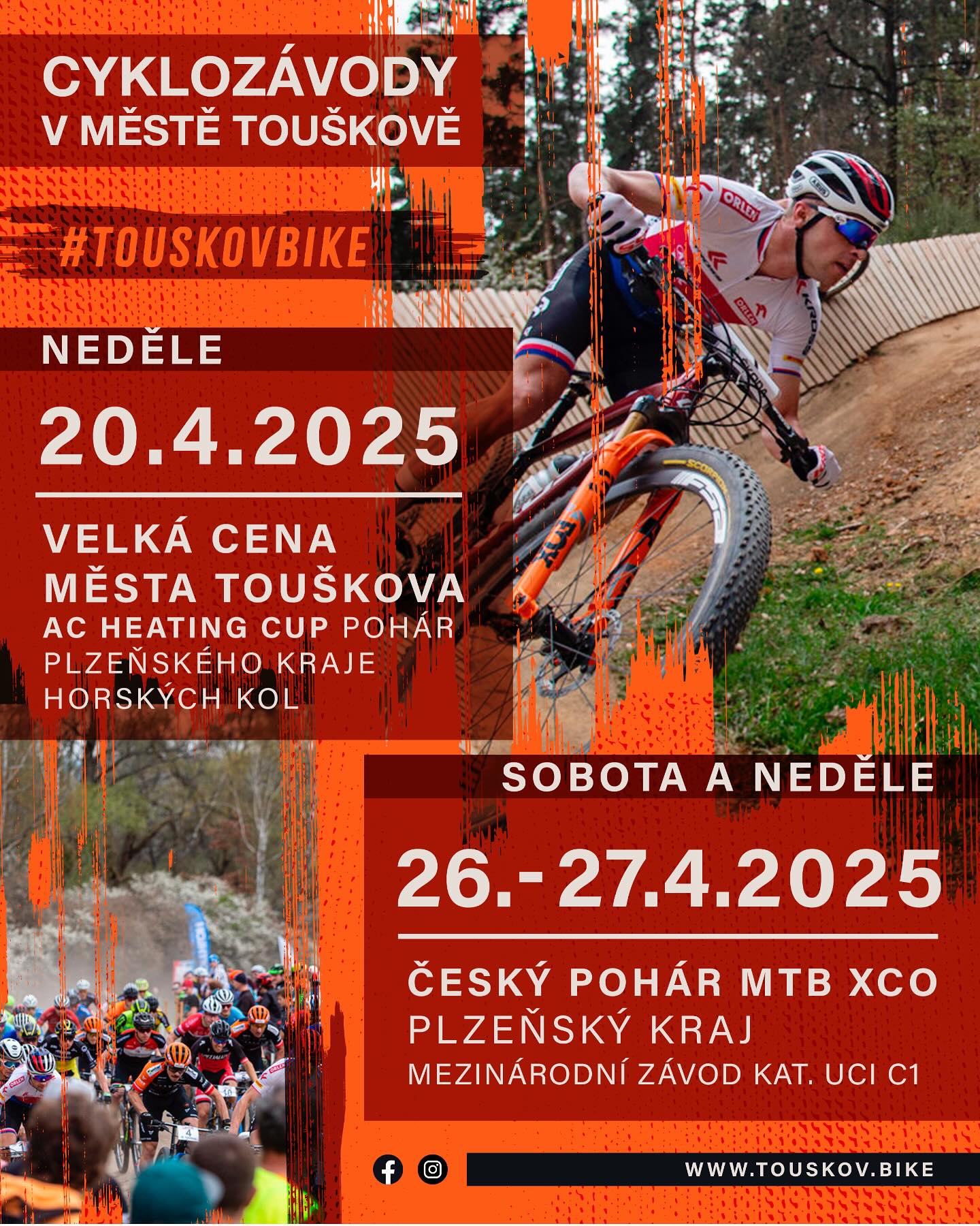 💣Už zbývá posledních pár dnů do závodů v Touškovské rokli!
ℹ️Sledujte nás, ať máte aktuální informace!
🇬🇧
💣 There are only a few days left until the race in Touškovská rokle!
ℹ️ Follows us for updates informations