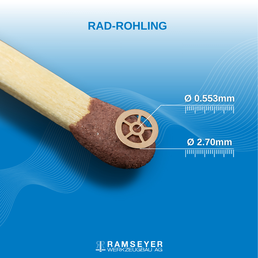 Unser bisher kleinster Rad-Rohling wurde im Komplettschnitt gefertigt 🛠
Herausforderungen sind Chancen! Unser Kunde vertraute uns die Herstellung des kleinsten Rad-Rohlings an, welches wir je gefertigt haben. Ein anspruchsvolles Projekt, das unser technisches Know-how erweitert hat.
Mit unserer Lösung konnten wir:
✅ Rundlauf auf nur 0.002mm präzisieren
✅ Positionsfehler und Verformungen minimieren
✅ Eine perfekte Schnittfläche mit Glattschnitt erzielen
Ihre Vorteile:
✅ Prozesssicherheit – höchste Qualität und Wiederholgenauigkeit
✅ Neue Möglichkeiten – Projekte realisieren, die bisher nicht umsetzbar waren
✅ Kostenreduktion – kein aufwendiger Folgeschnitt nötig
✅ Effizienter Ablauf – von der Konstruktion bis zum fertigen Teil
Planen Sie ein Präzisionsprojekt im Kleinen?
Dann sprechen Sie mit uns 📩
#Werkzeugbau #Feinmechanik #Stanztechnik