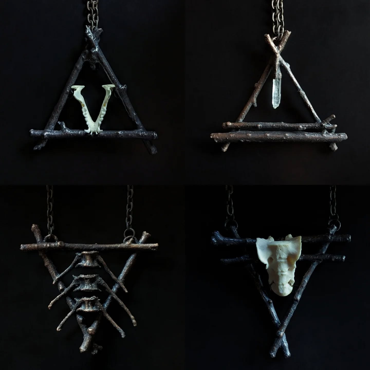 Hiiiii Philadelphia.
Who will be @worldodditiesexpo this weekend?
A dark spring haunting.
#worldodditiesexpo #weirdphilly #odditiesandcuriosities #woe2025 #darkarts #darkartists #forestgoth #pagan #ritualadornment #magicamulet #vultureculture #bonejewelry #crystaljewelry #fiveelements #wheeloftheyear #goddessworship #springequinox #alchemy